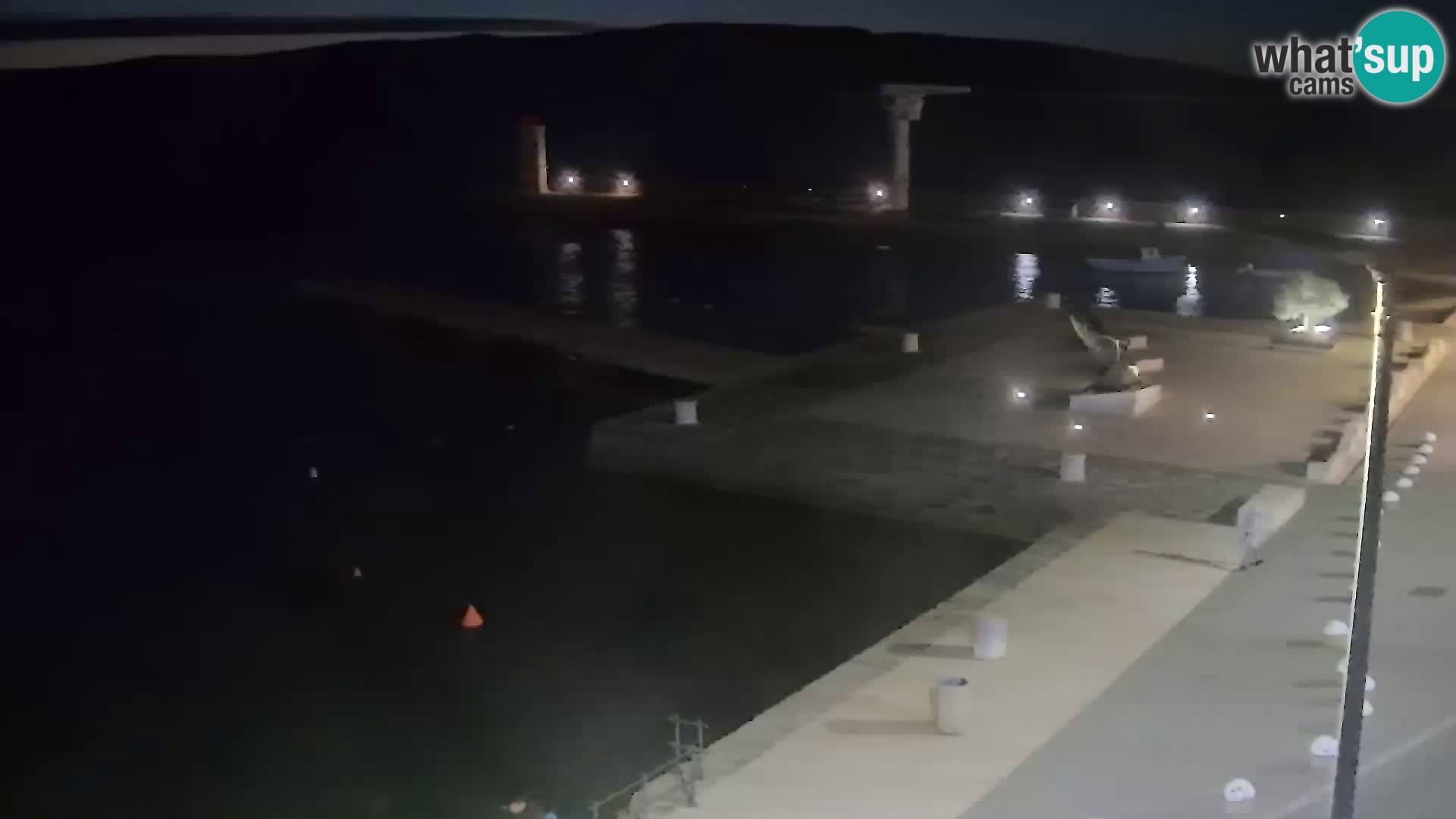 Senj Spletna kamera – pogled na obalo Senja