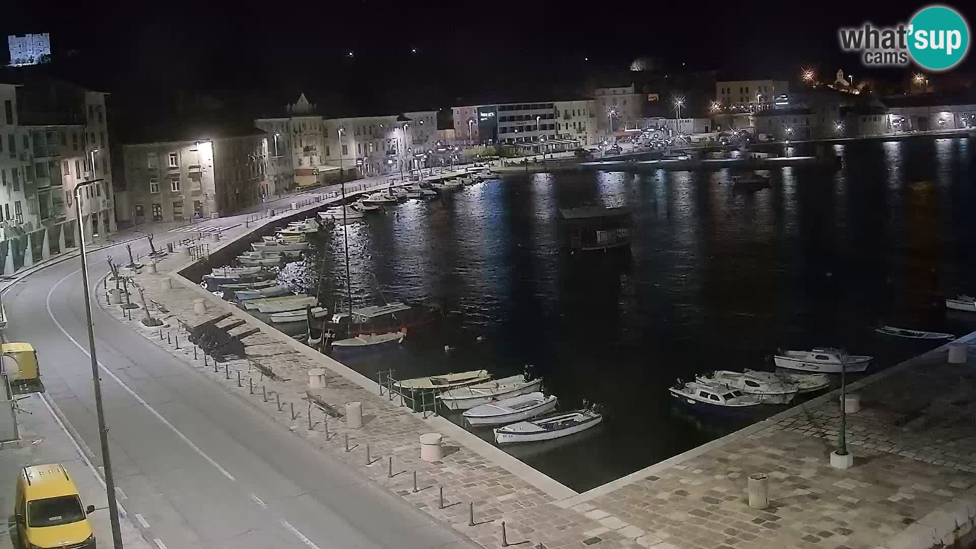 Senj Webcam – Panoramic view of Senj riva