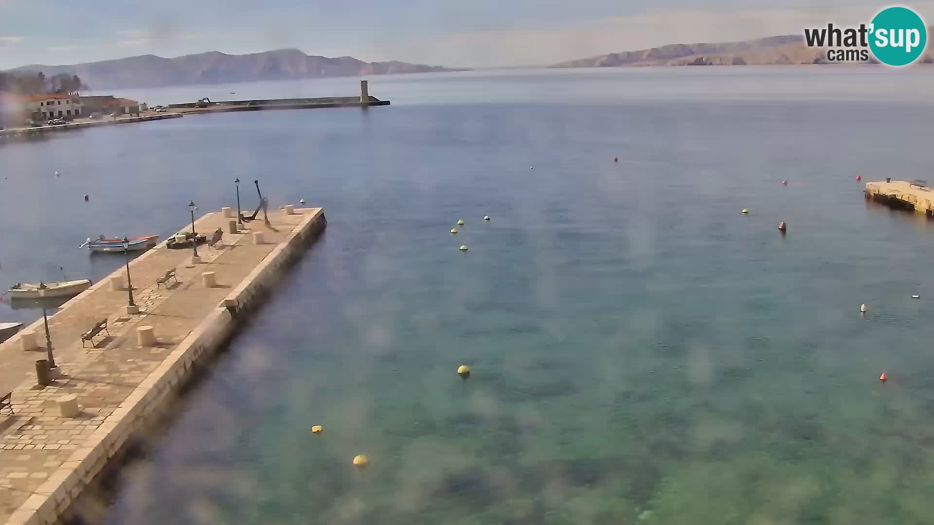 Kamera u živo Senj – Panoramski pogled na senjsku rivu