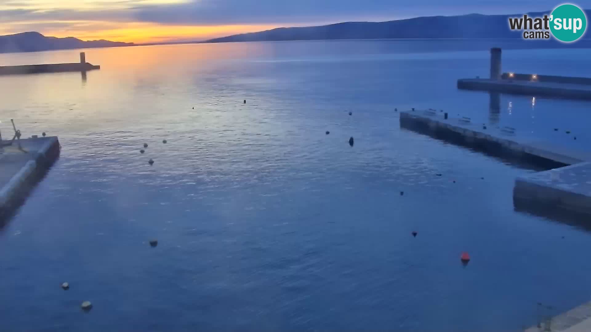 Senj Spletna kamera – pogled na obalo Senja
