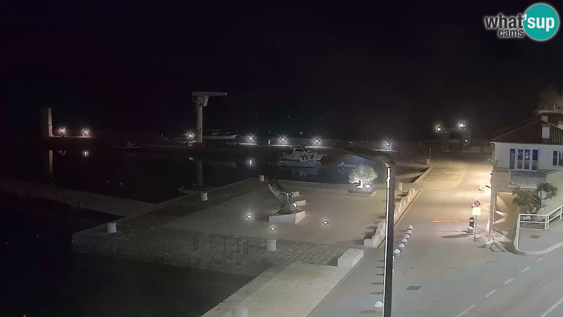 Senj camera en vivo – Vista panorámica de Senj riva