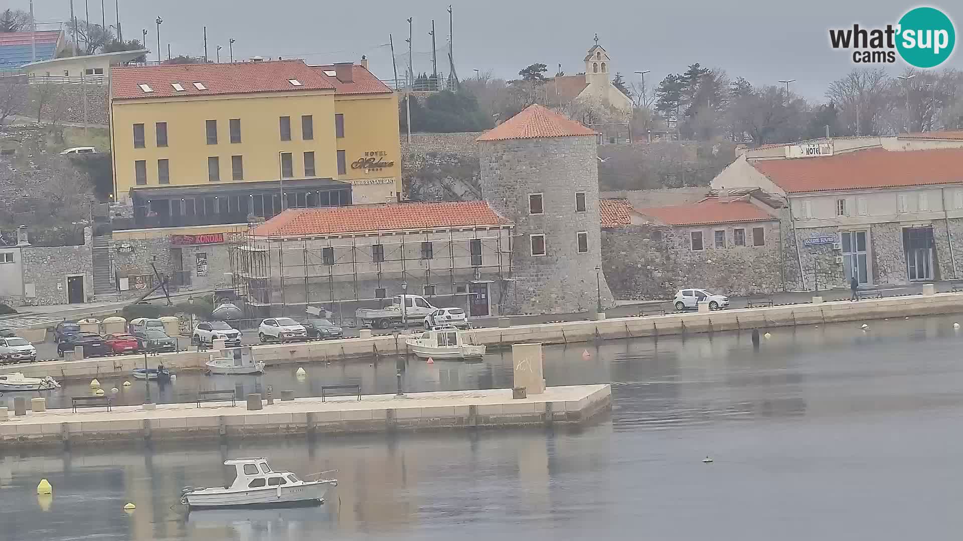 Senj camera en vivo – Vista panorámica de Senj riva