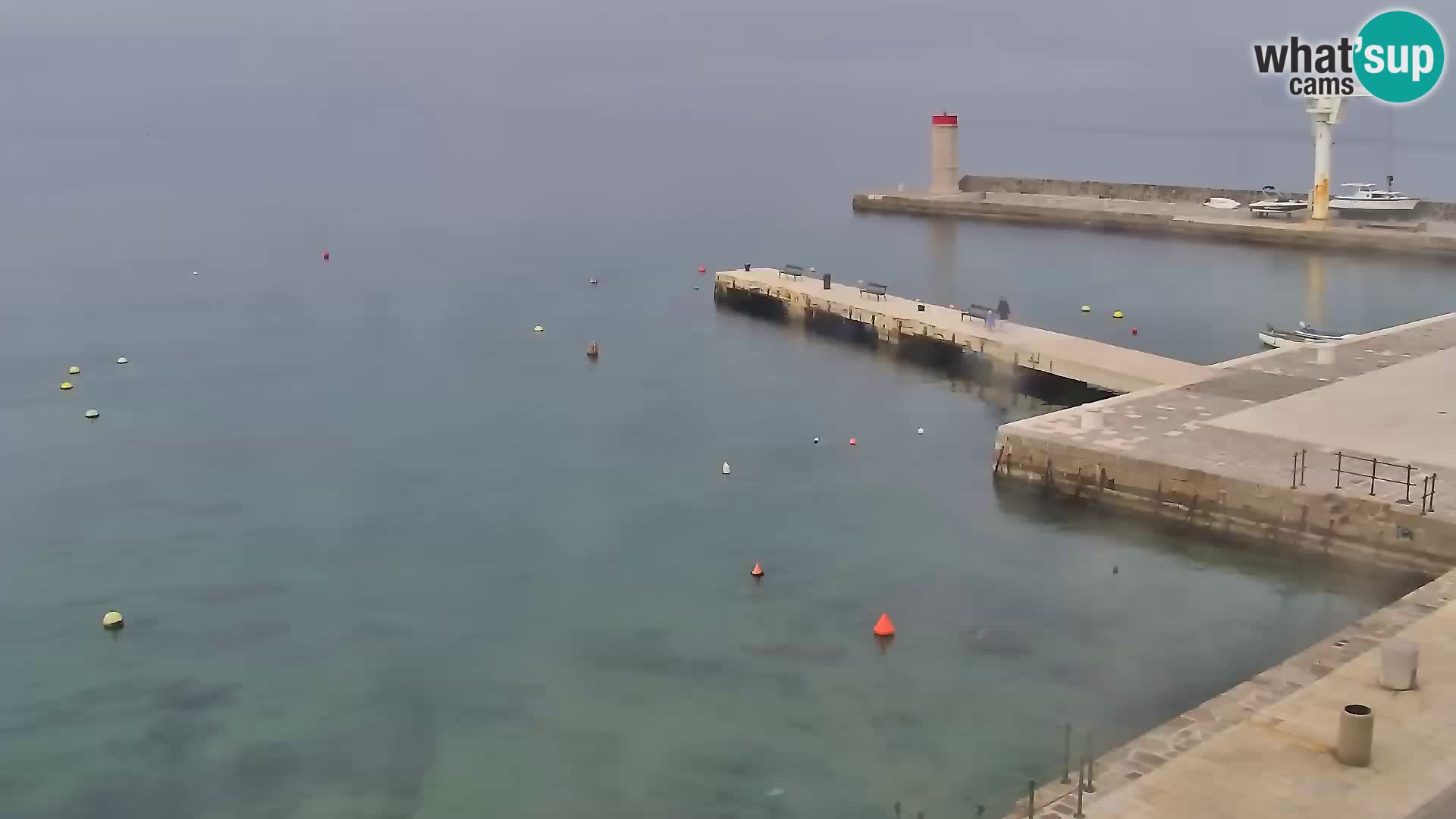 Kamera u živo Senj – Panoramski pogled na senjsku rivu