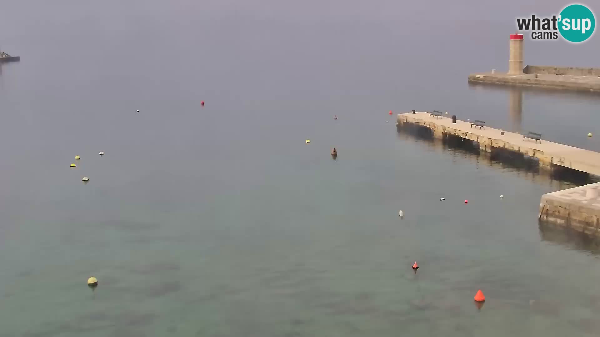 Senj Spletna kamera – pogled na obalo Senja