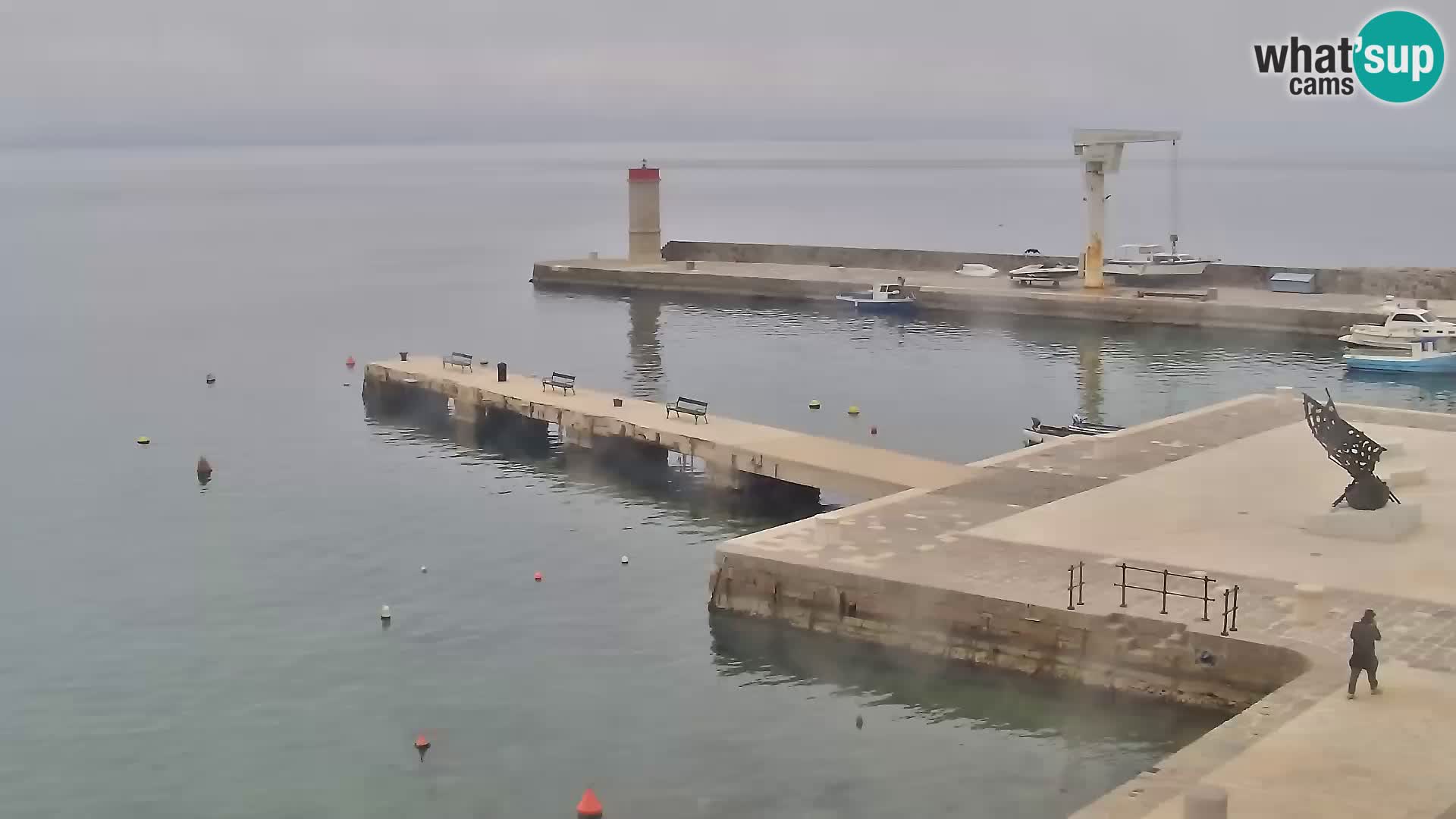 Senj Spletna kamera – pogled na obalo Senja