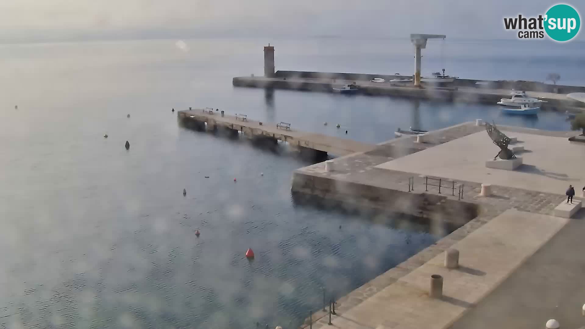 Webcam Segna – Panorama dell’lungomare di Senj