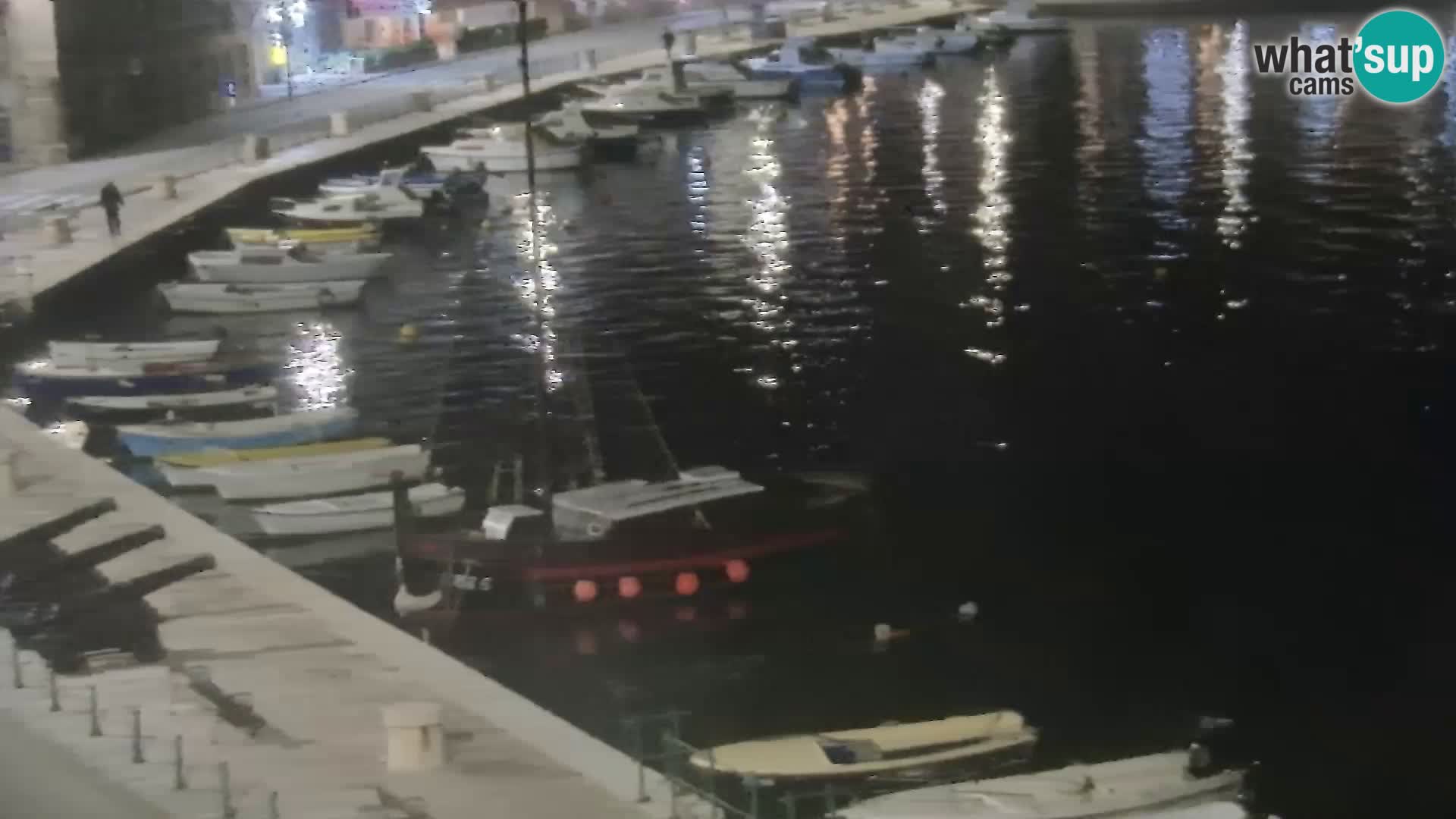 Senj camera en vivo – Vista panorámica de Senj riva