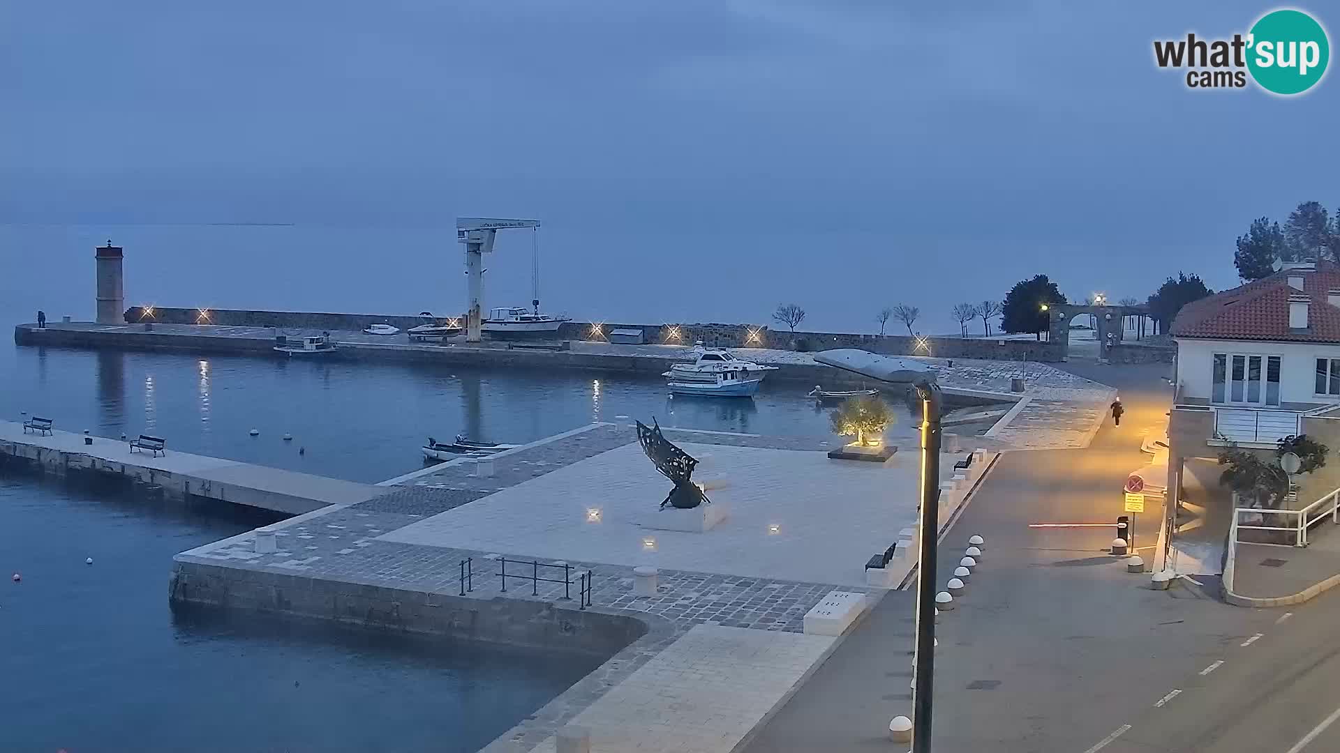 Senj Webcam – Panoramic view of Senj riva