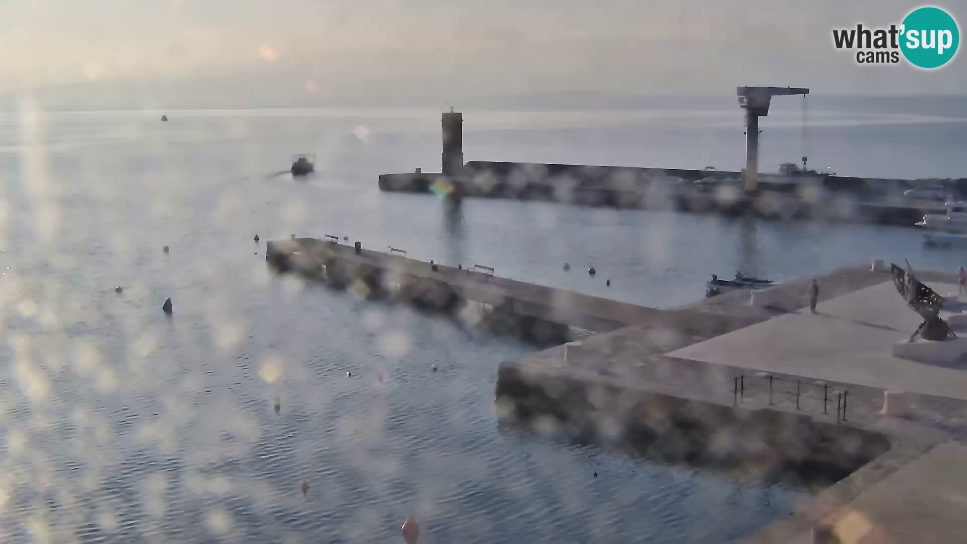 Senj camera en vivo – Vista panorámica de Senj riva