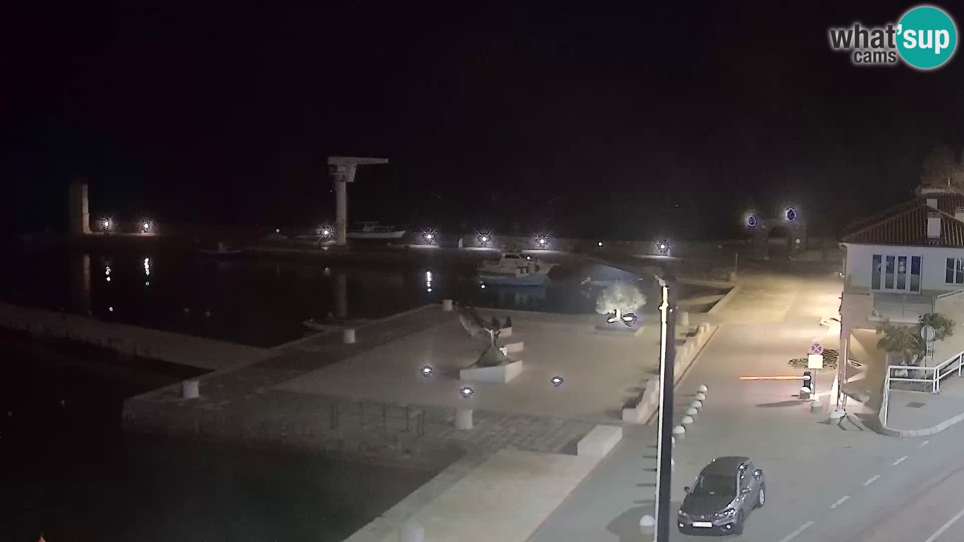 Senj Webcam – Panoramic view of Senj riva