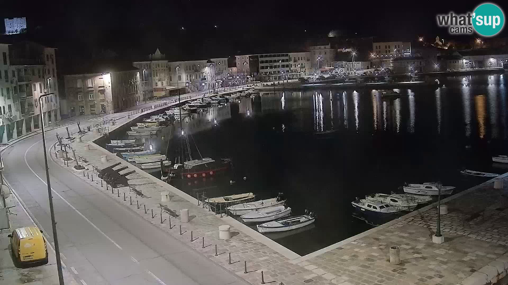 Webcam Segna – Panorama dell’lungomare di Senj