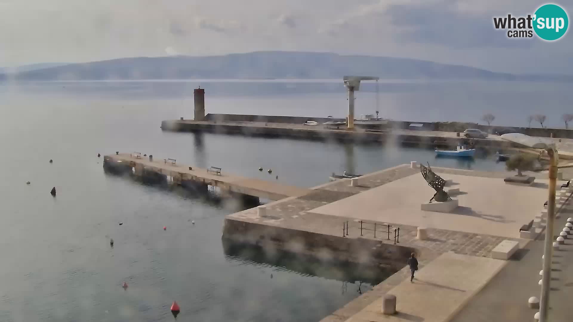 Senj Spletna kamera – pogled na obalo Senja