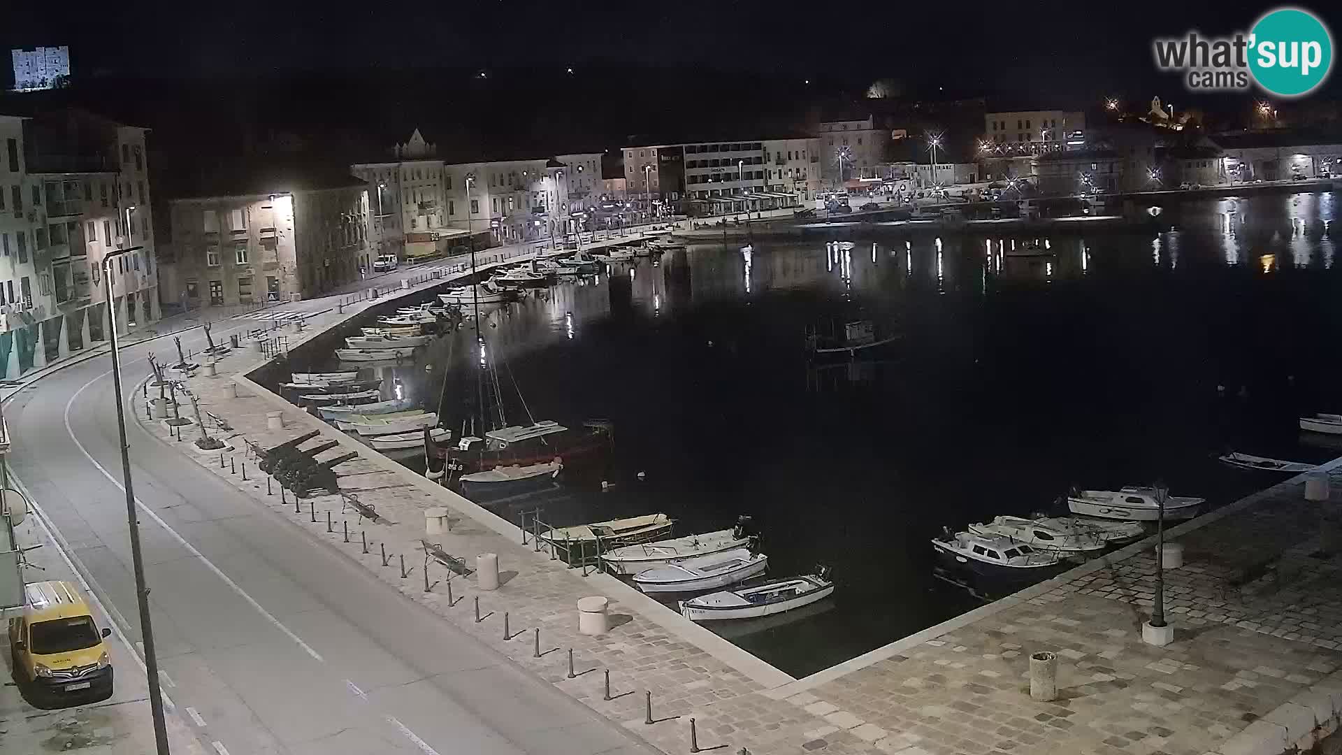 Webcam Segna – Panorama dell’lungomare di Senj