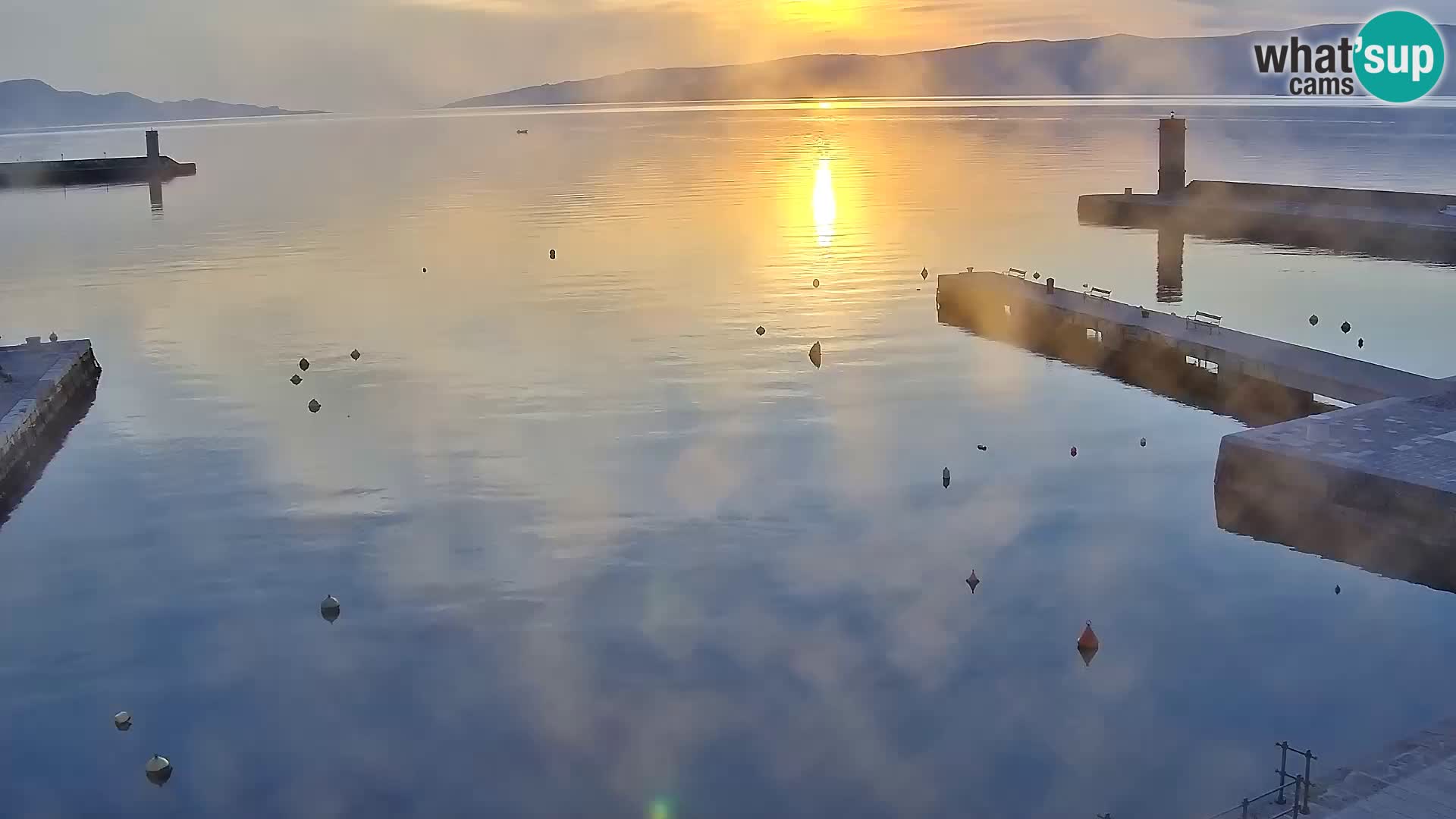 Kamera u živo Senj – Panoramski pogled na senjsku rivu