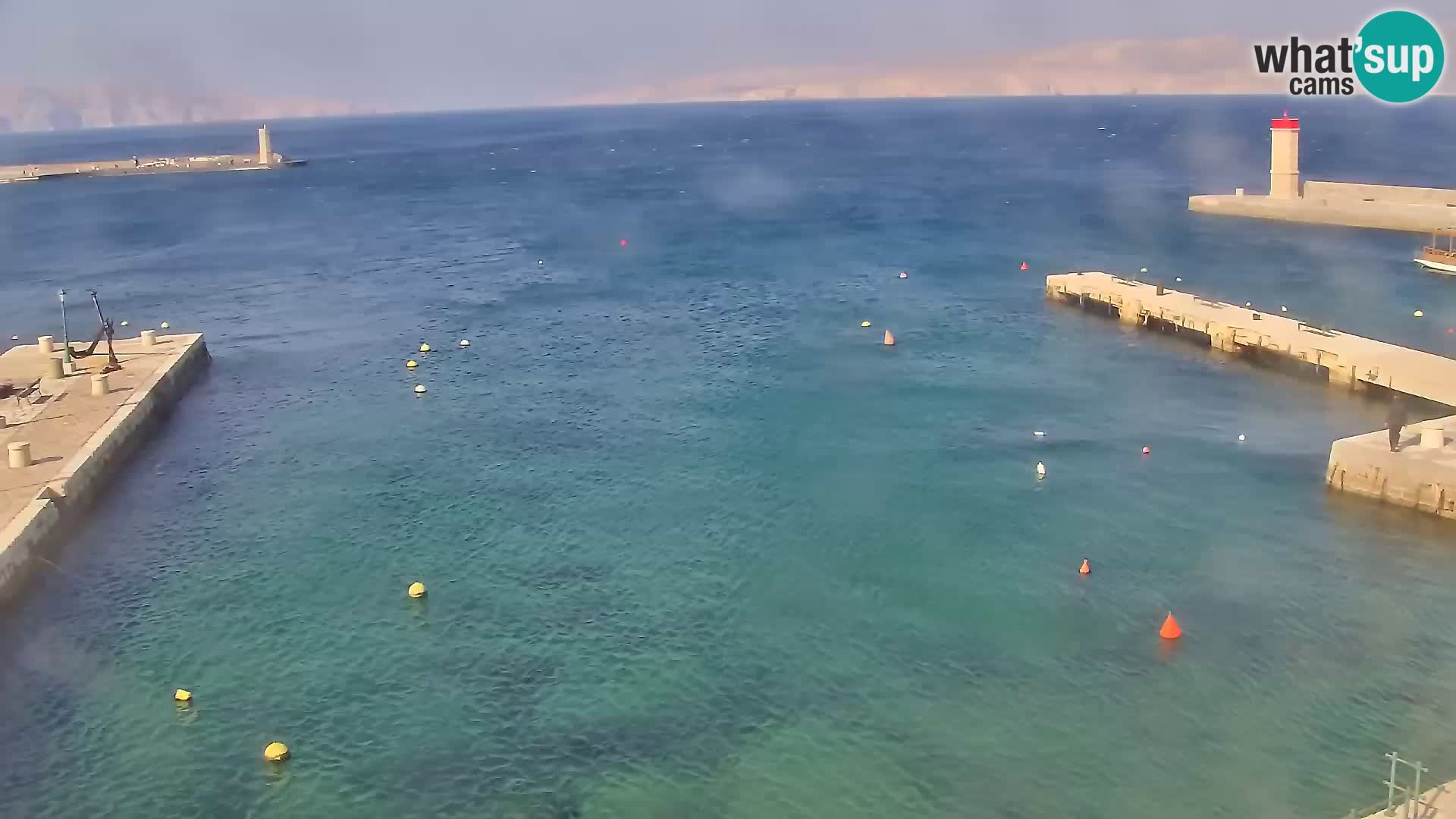 Senj Spletna kamera – pogled na obalo Senja