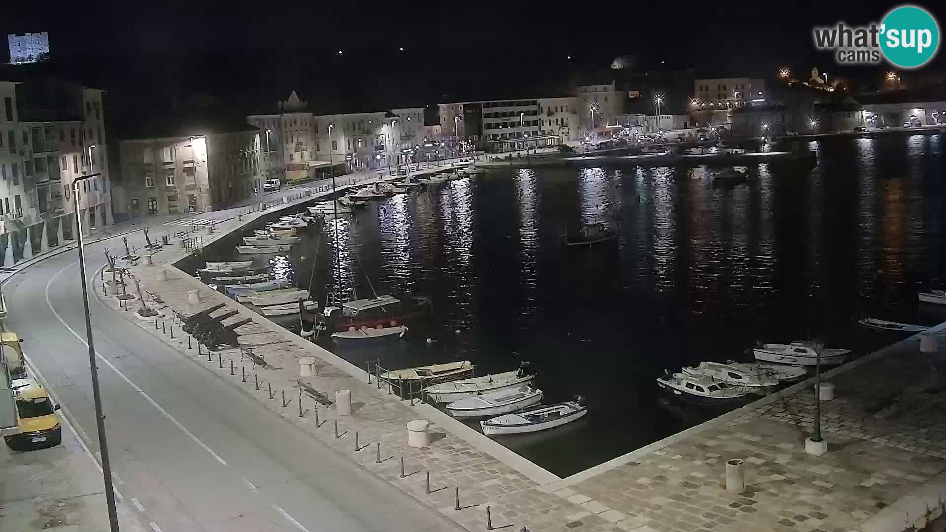 Webcam Segna – Panorama dell’lungomare di Senj
