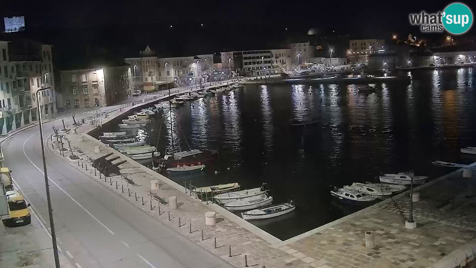Webcam Segna – Panorama dell’lungomare di Senj