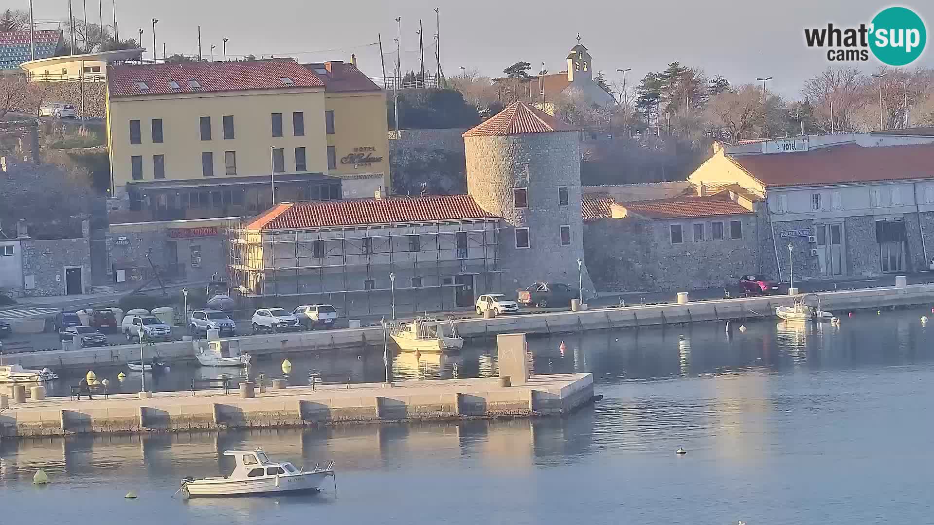 Senj Webcam – Panoramic view of Senj riva