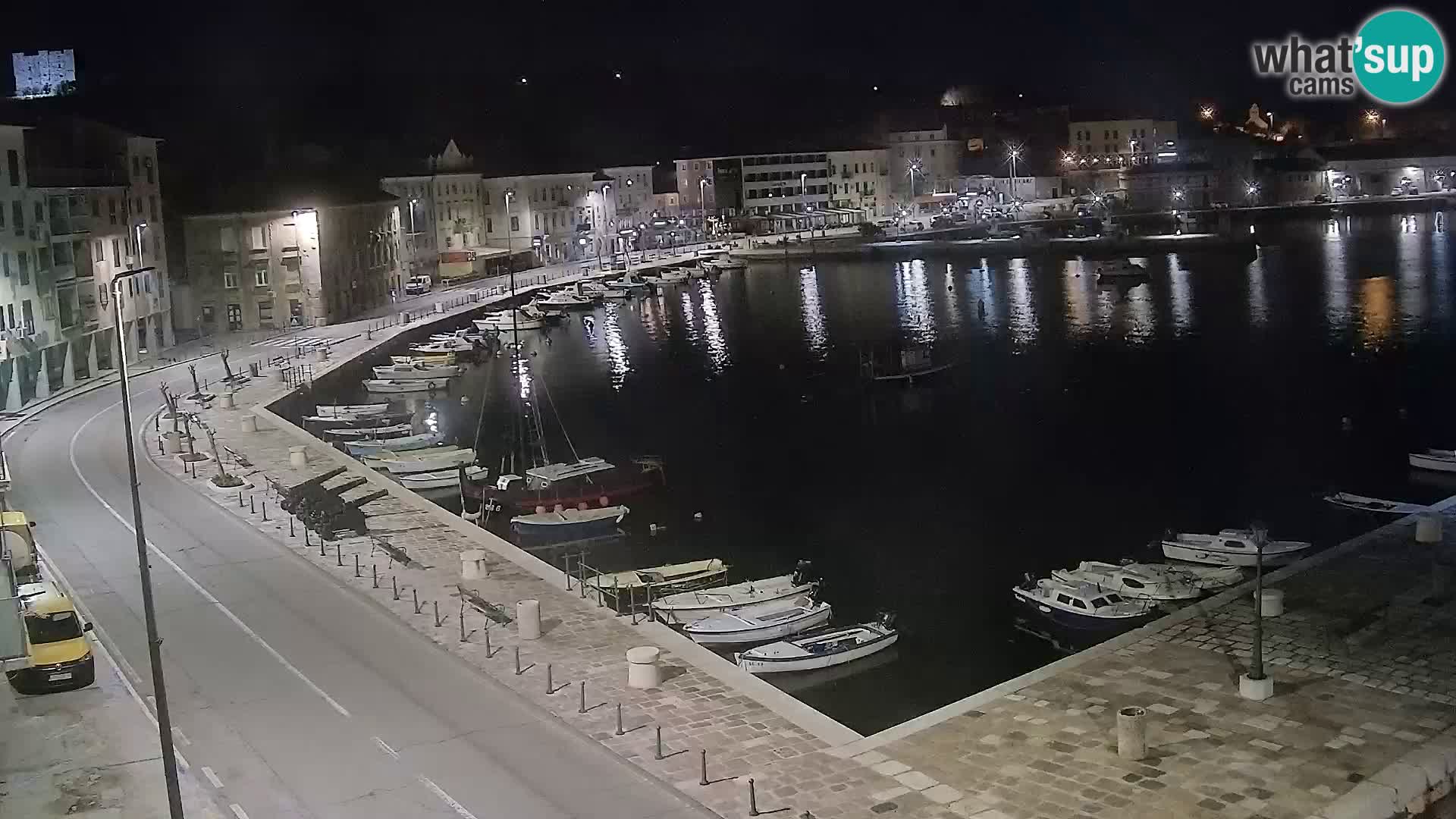 Senj Webcam – Panoramic view of Senj riva