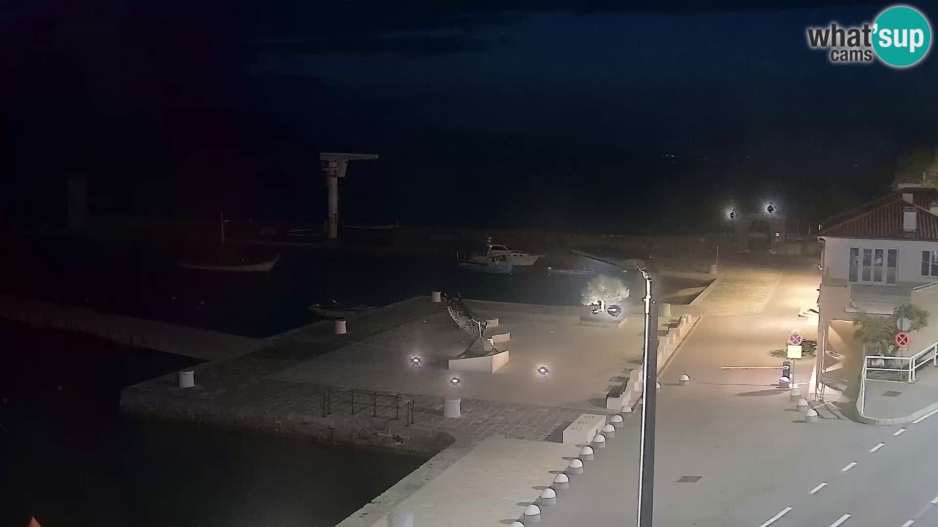 Webcam Segna – Panorama dell’lungomare di Senj