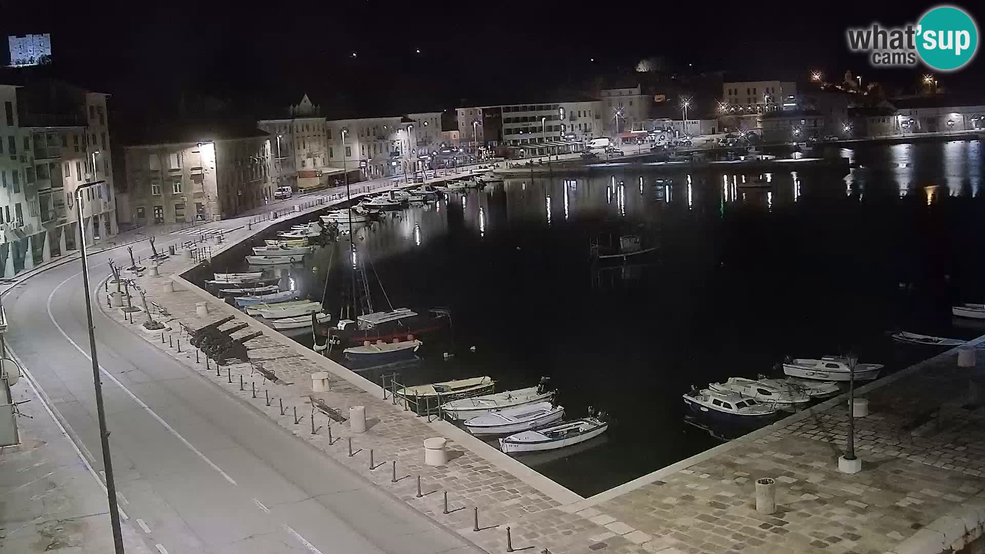 Webcam Segna – Panorama dell’lungomare di Senj