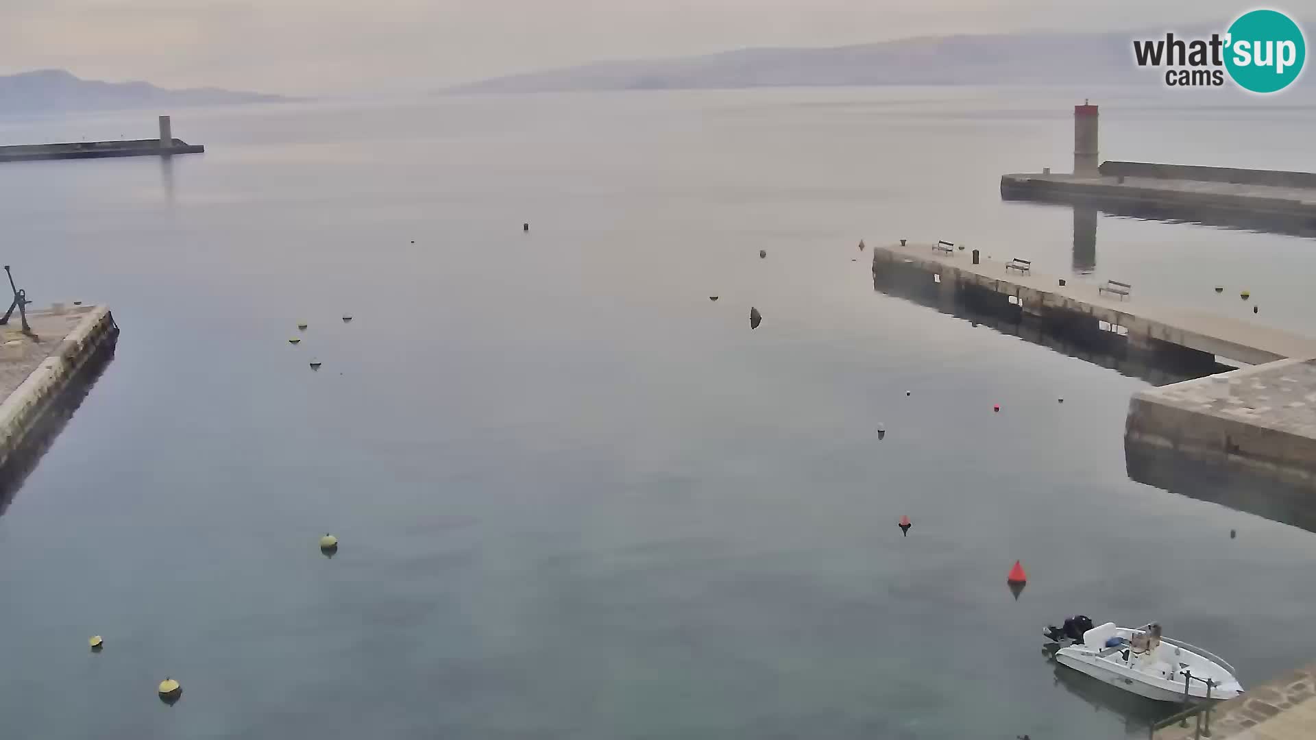 Webcam Segna – Panorama dell’lungomare di Senj