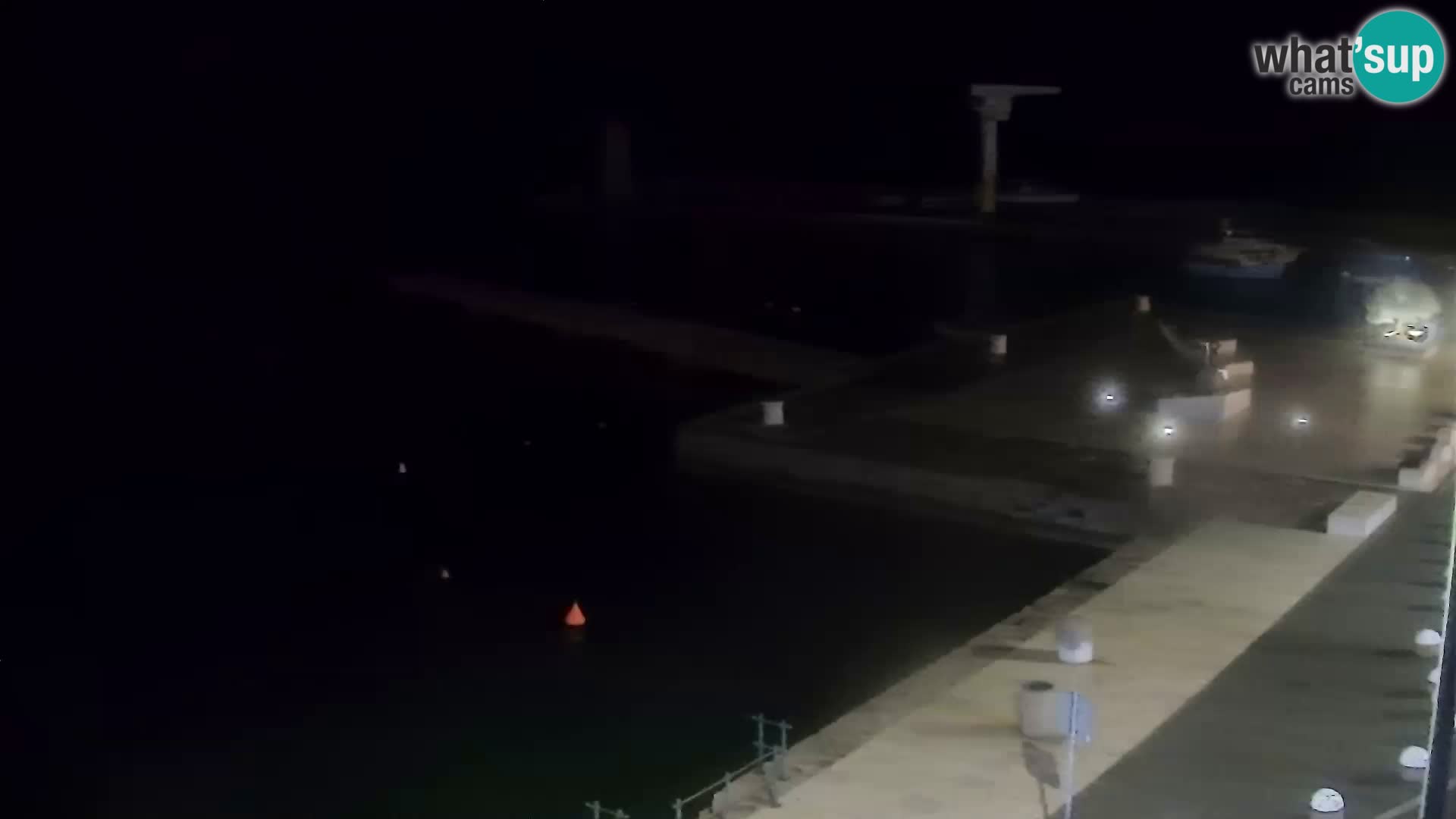 Webcam Segna – Panorama dell’lungomare di Senj