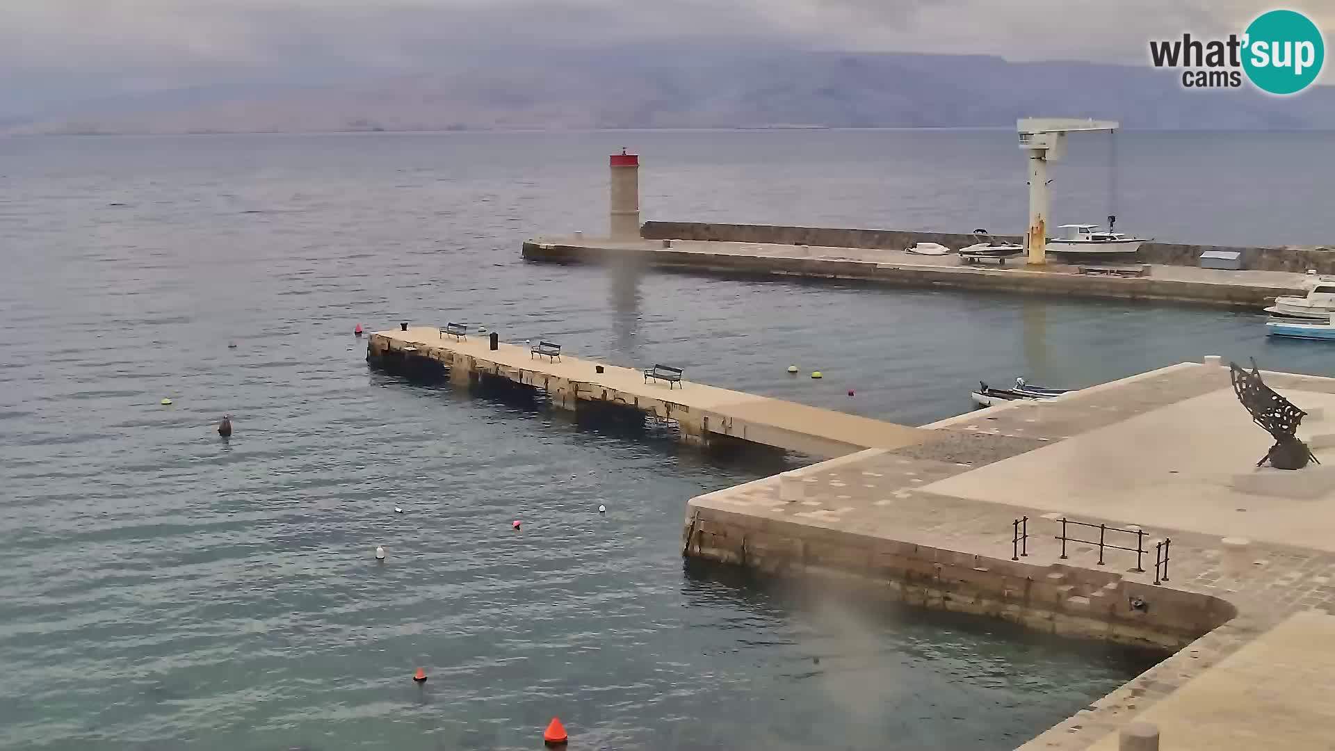 Senj Spletna kamera – pogled na obalo Senja