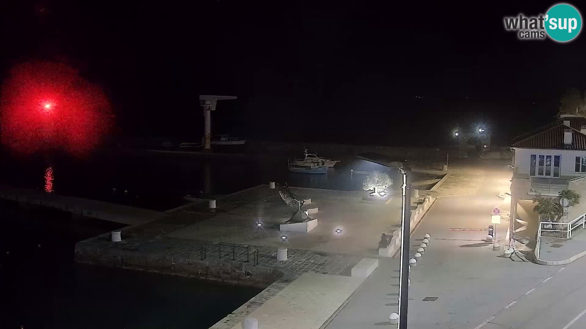 Senj camera en vivo – Vista panorámica de Senj riva