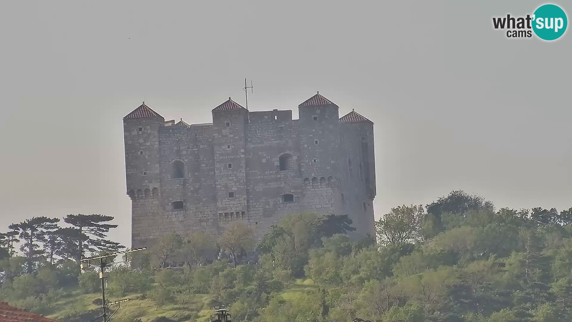 Kamera u živo Senj – Panoramski pogled na senjsku rivu