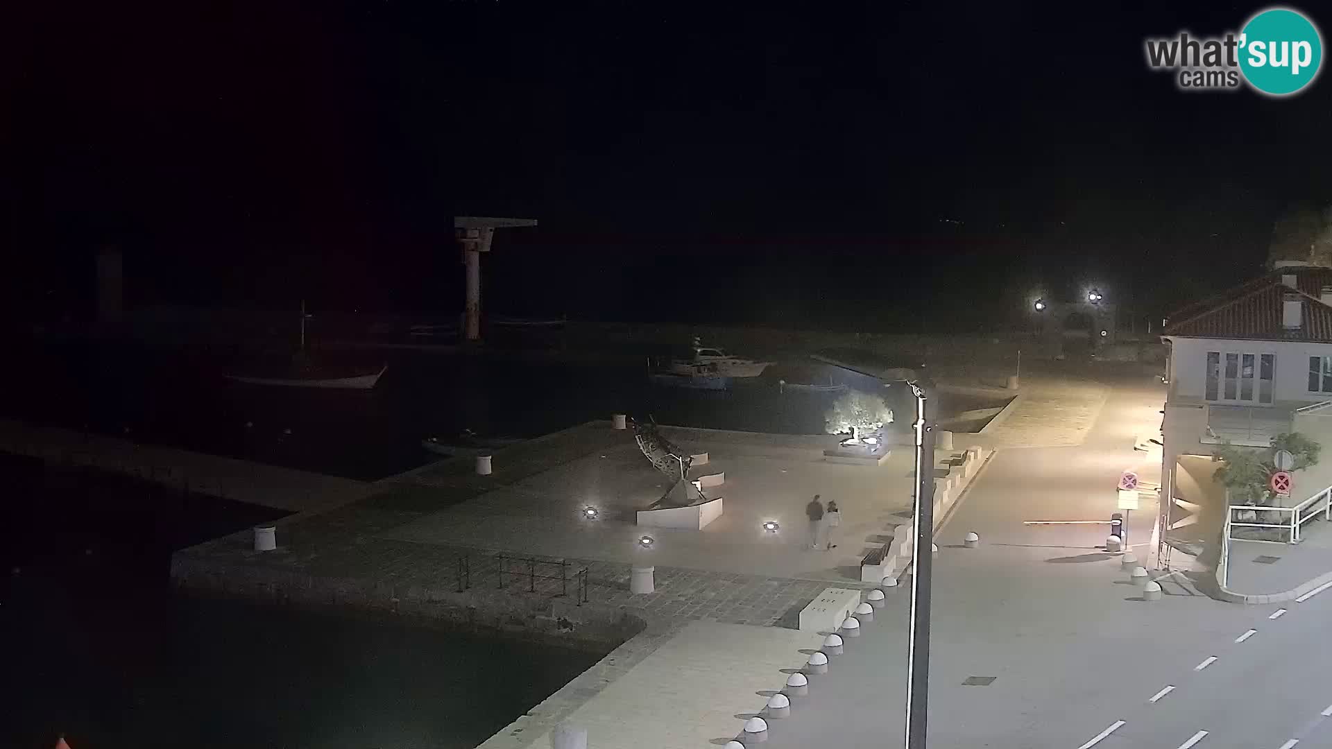 Senj camera en vivo – Vista panorámica de Senj riva