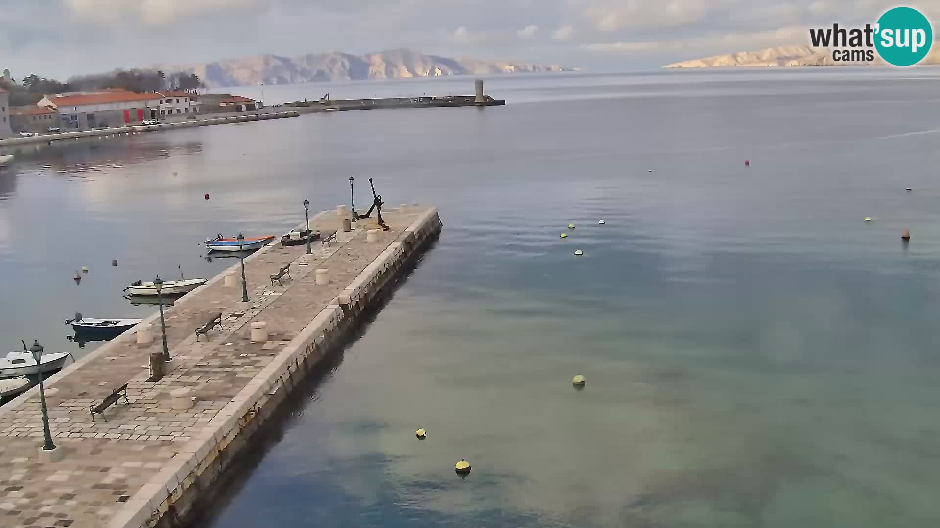 Senj Webcam – Panoramic view of Senj riva