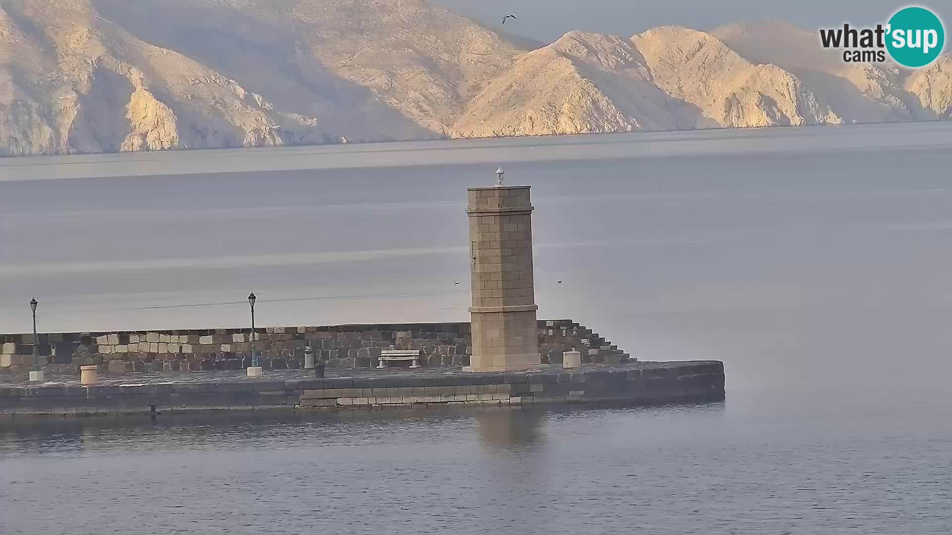Senj Webcam – Panoramic view of Senj riva