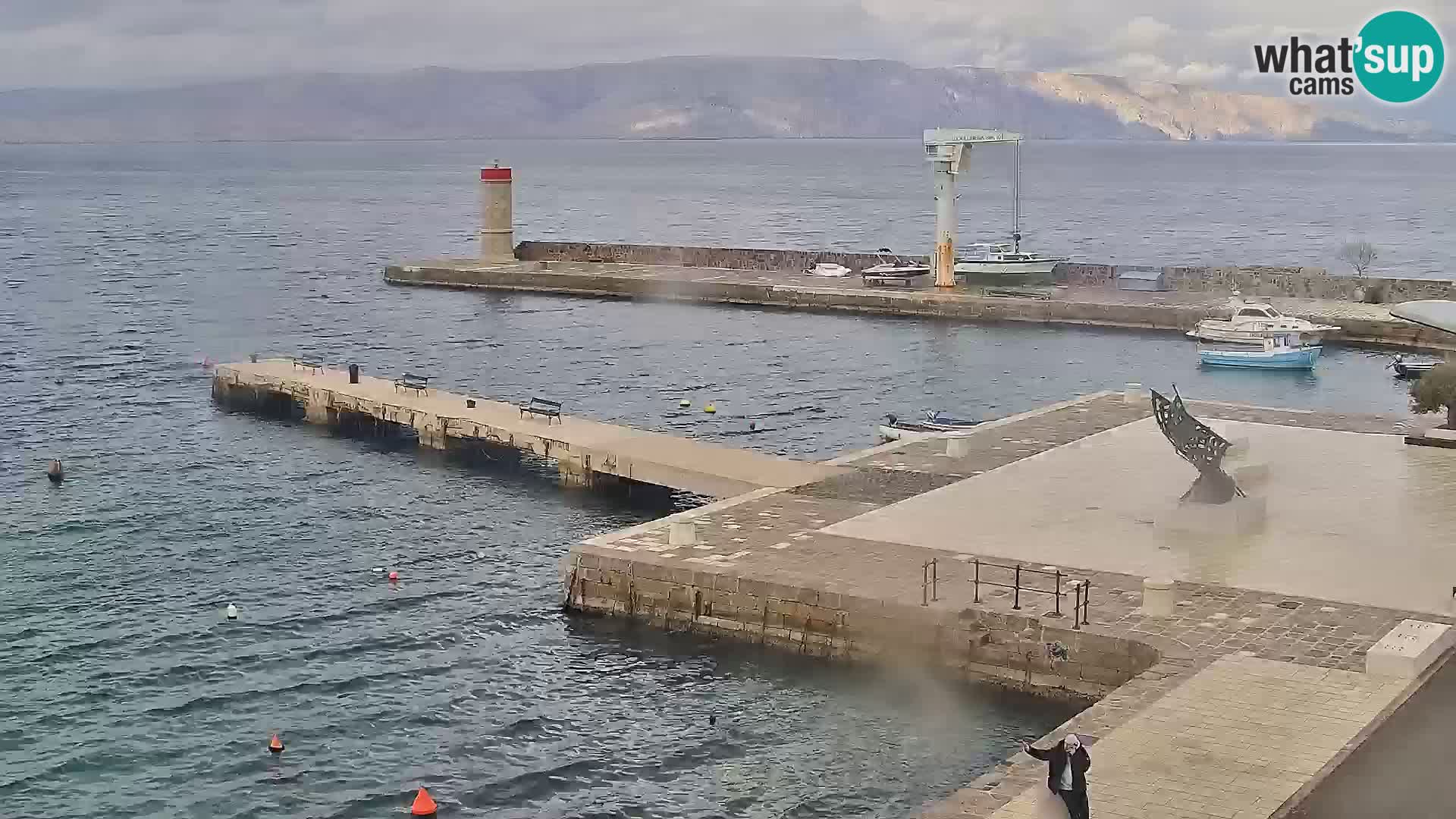Senj Webcam – Panoramic view of Senj riva