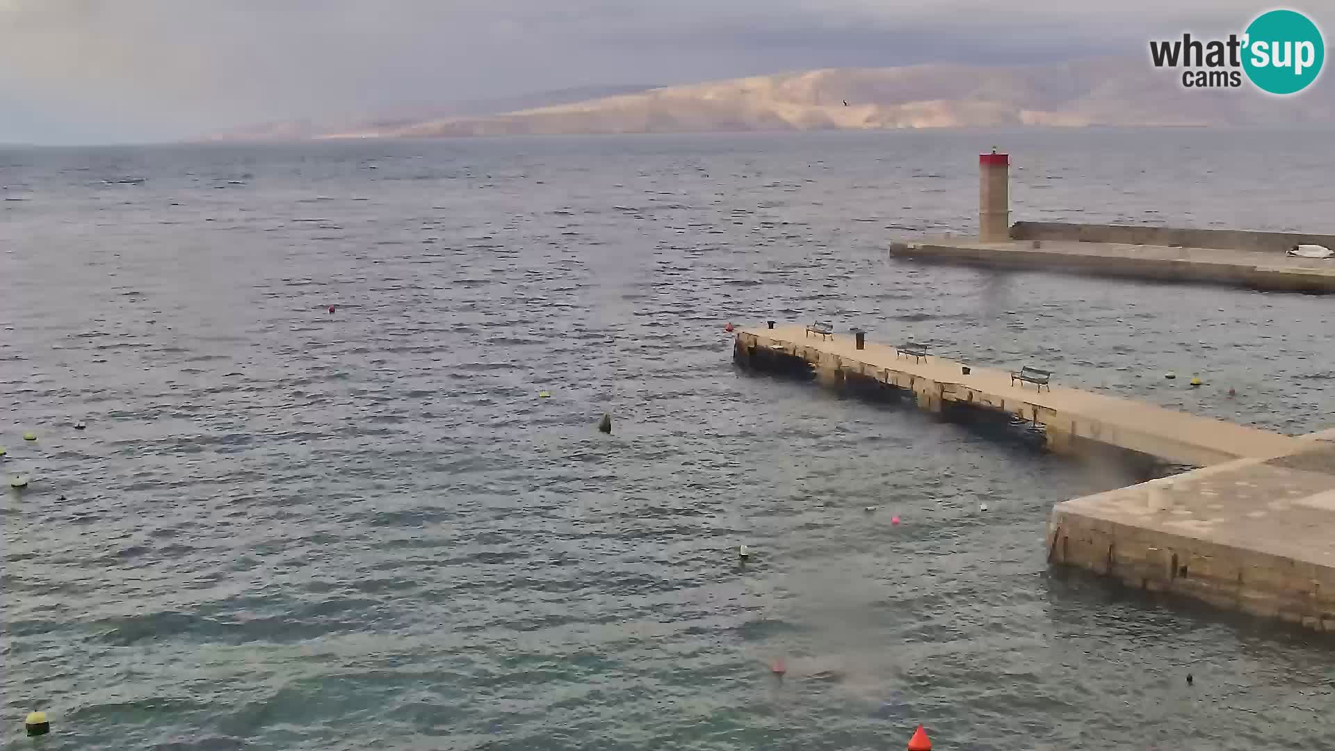 Senj Spletna kamera – pogled na obalo Senja