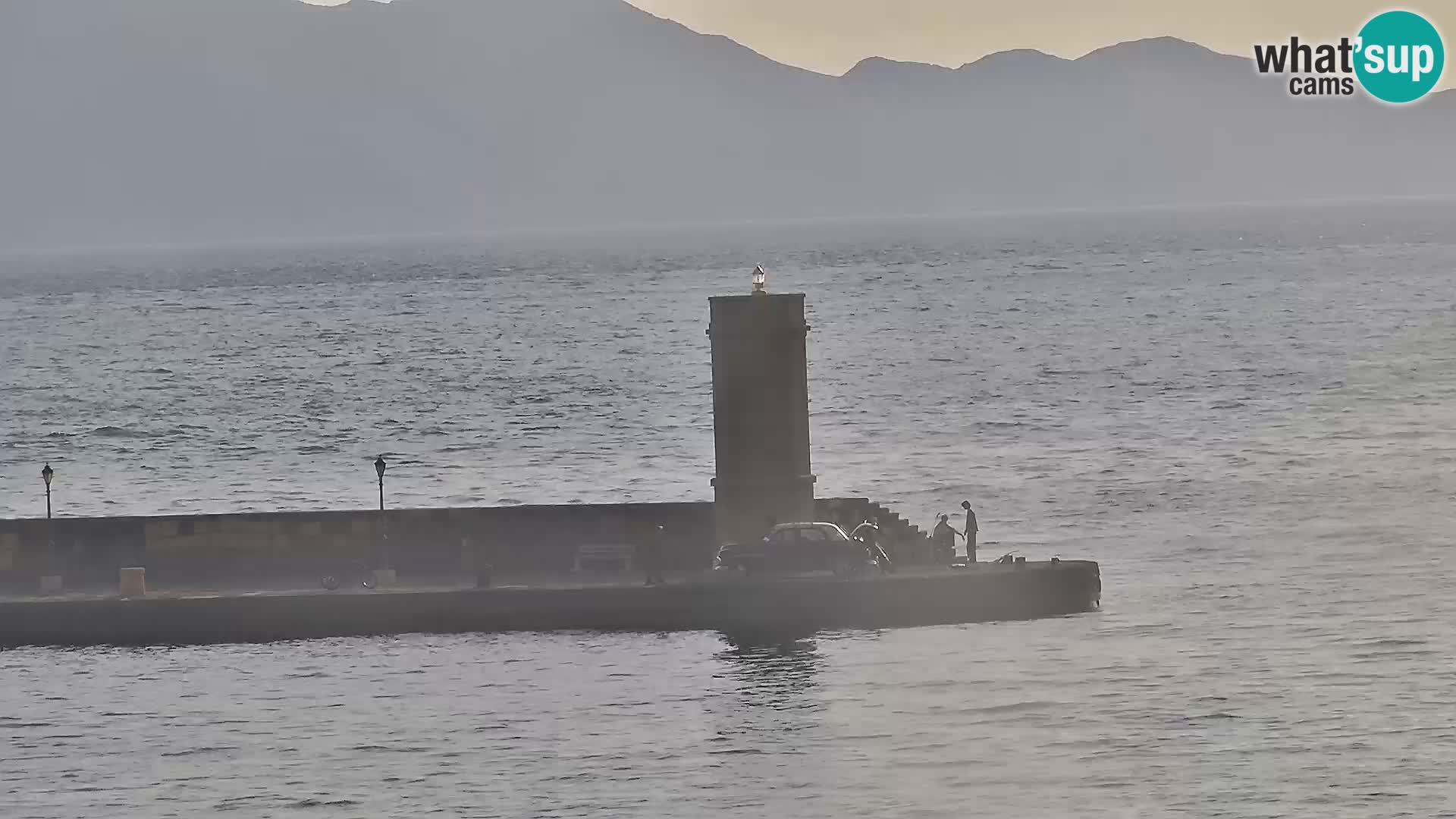 Senj Spletna kamera – pogled na obalo Senja