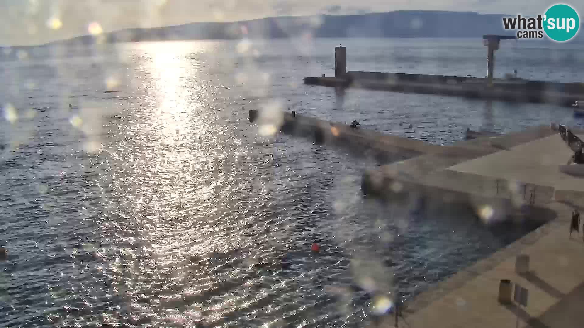 Kamera u živo Senj – Panoramski pogled na senjsku rivu