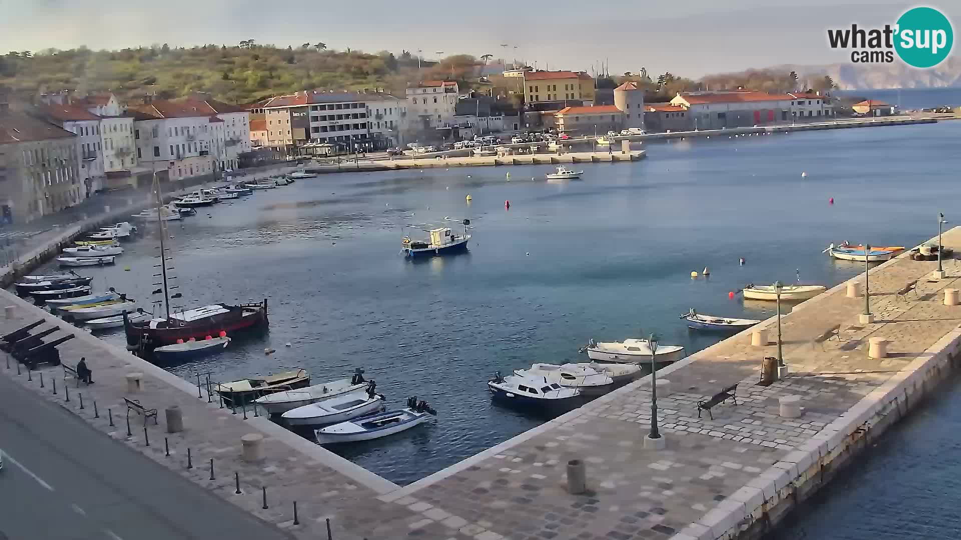 Senj Webcam – Panoramic view of Senj riva