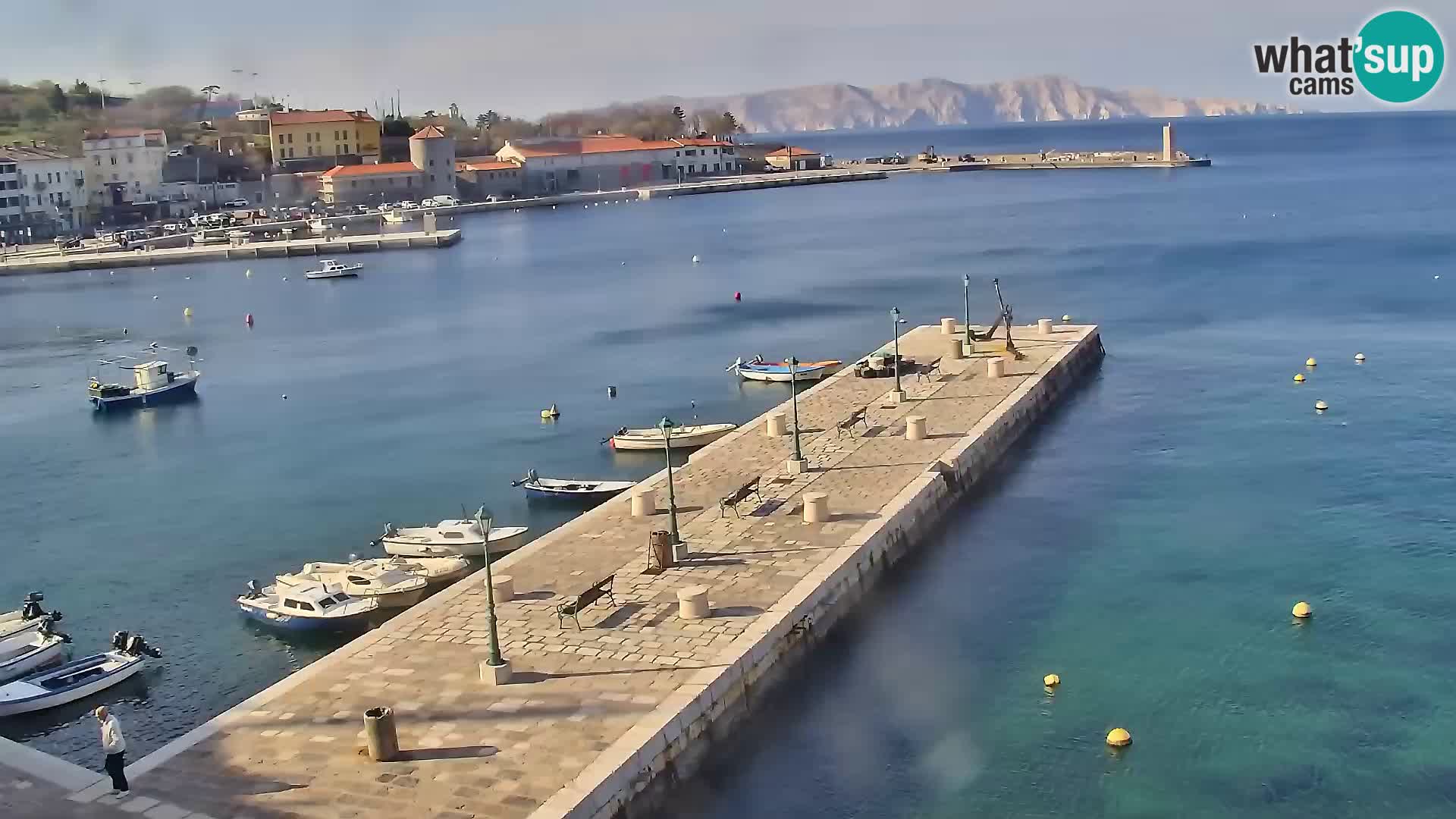 Senj Webcam – Panoramic view of Senj riva