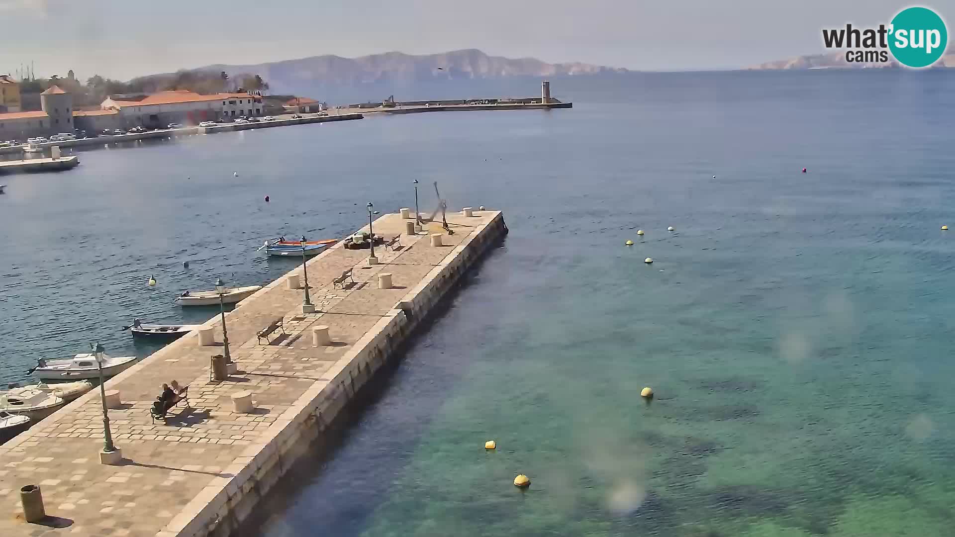 Webcam Segna – Panorama dell’lungomare di Senj