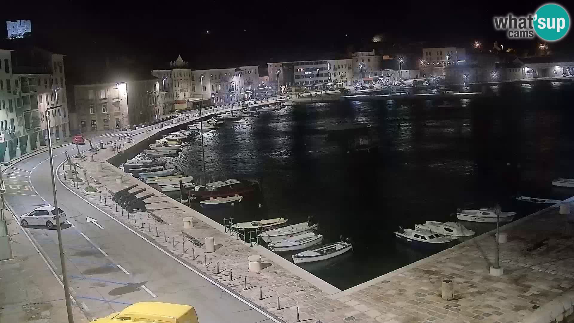 Senj camera en vivo – Vista panorámica de Senj riva