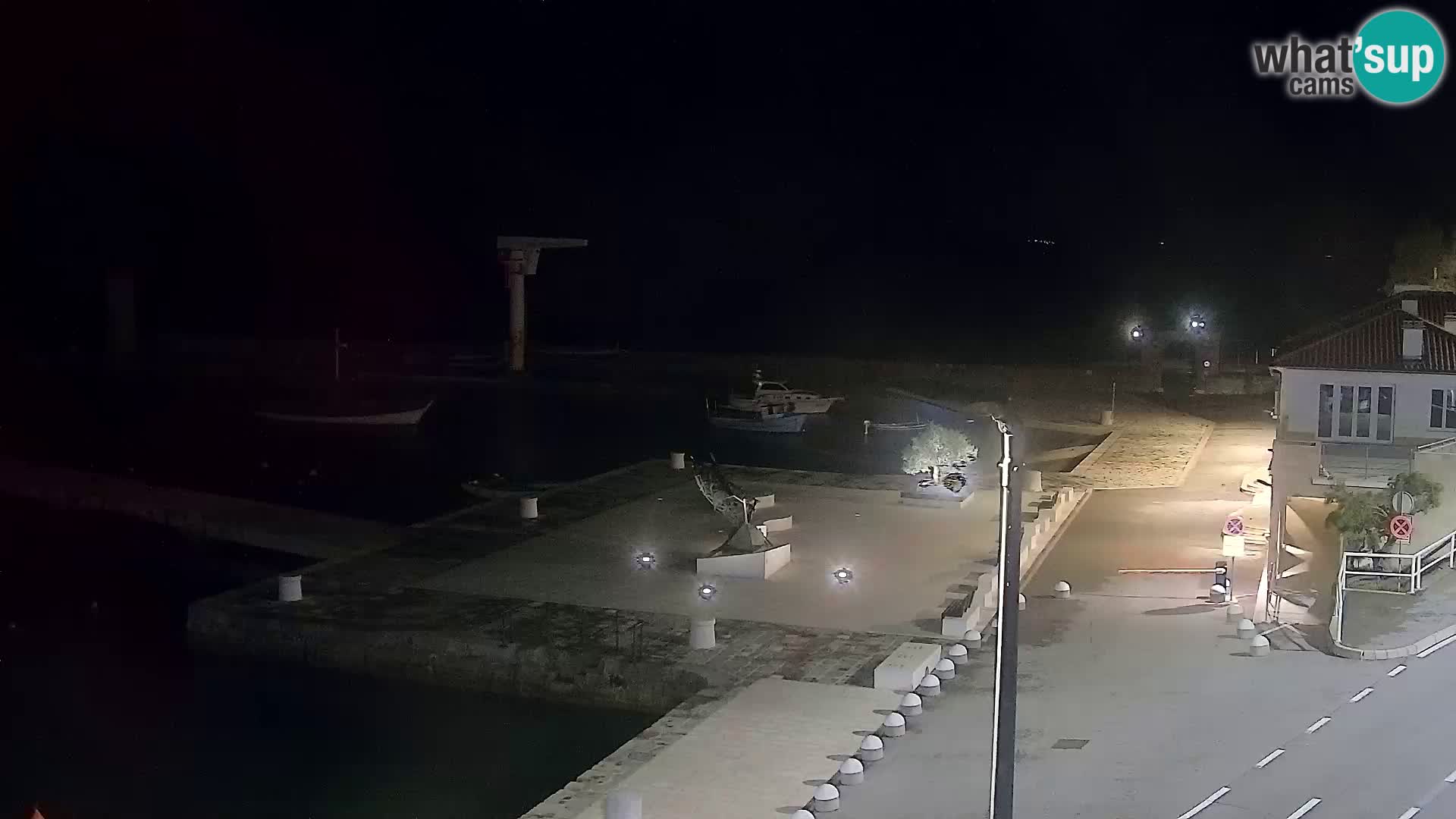 Senj Webcam – Panoramic view of Senj riva