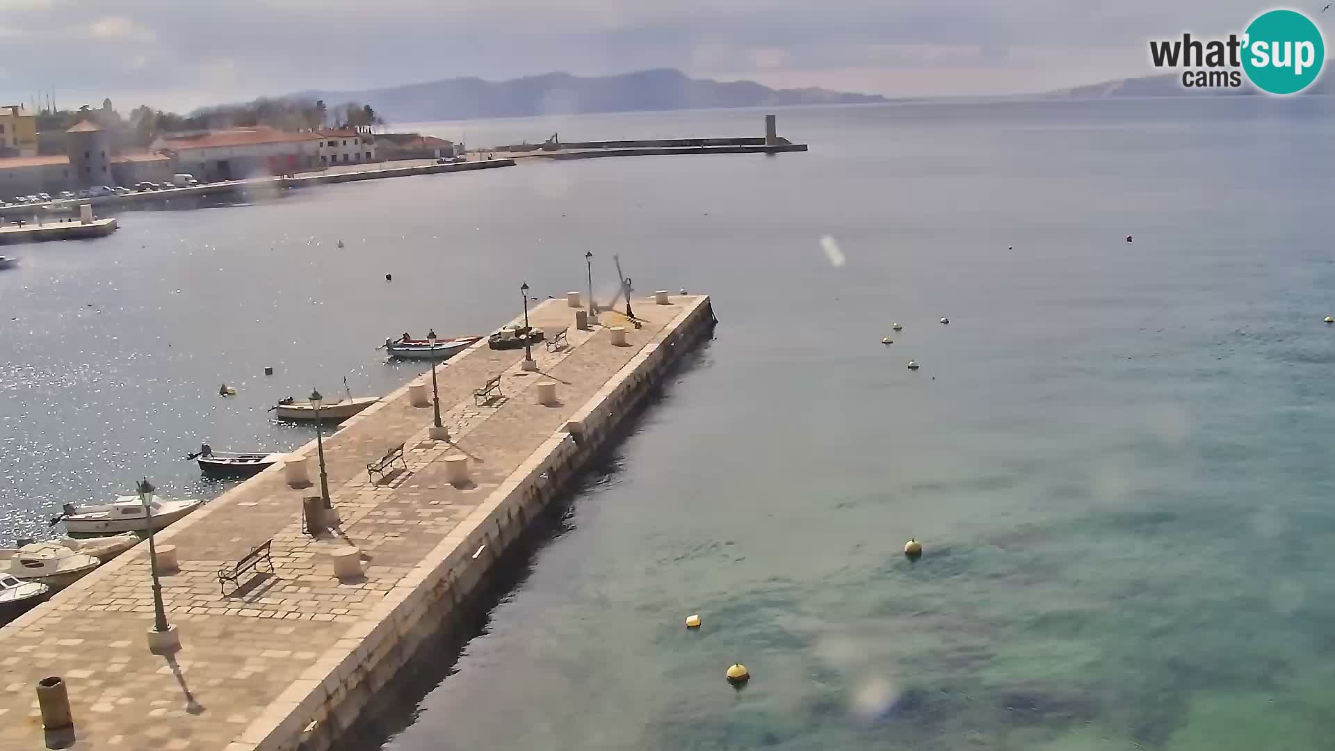 Senj Webcam – Panoramic view of Senj riva
