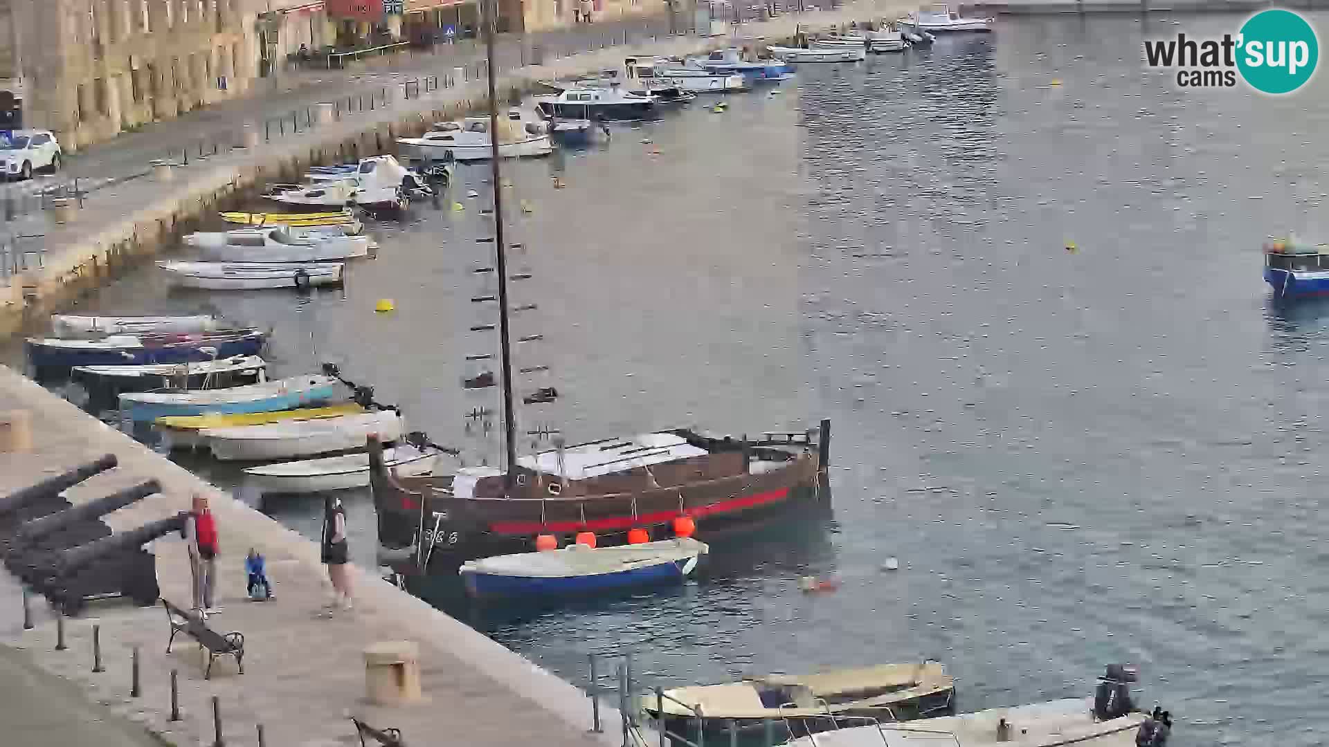 Senj Webcam – Panoramic view of Senj riva