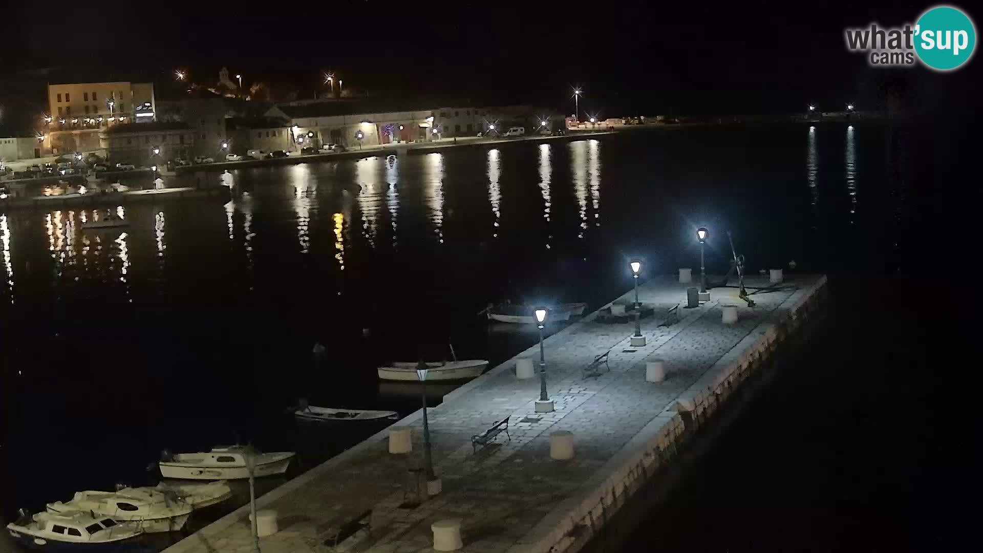 Senj Webcam – Panoramic view of Senj riva