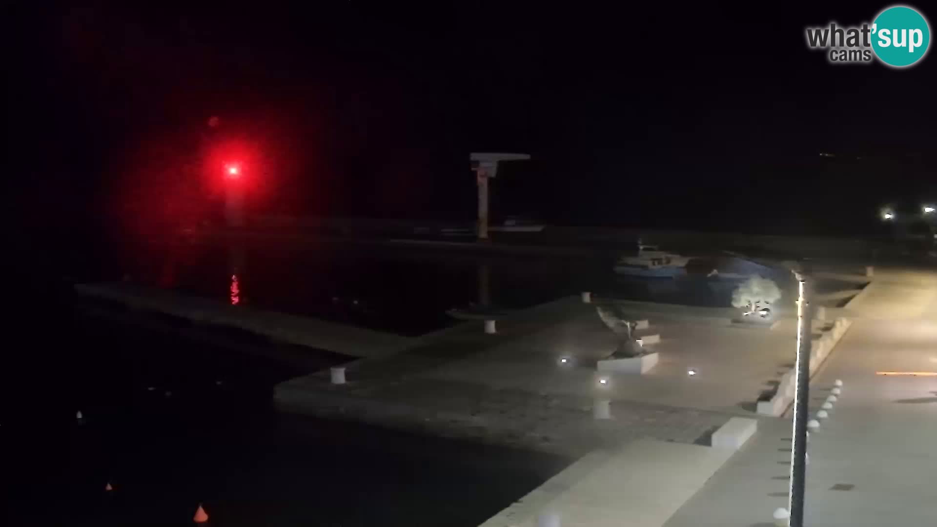 Senj Webcam – Panoramic view of Senj riva