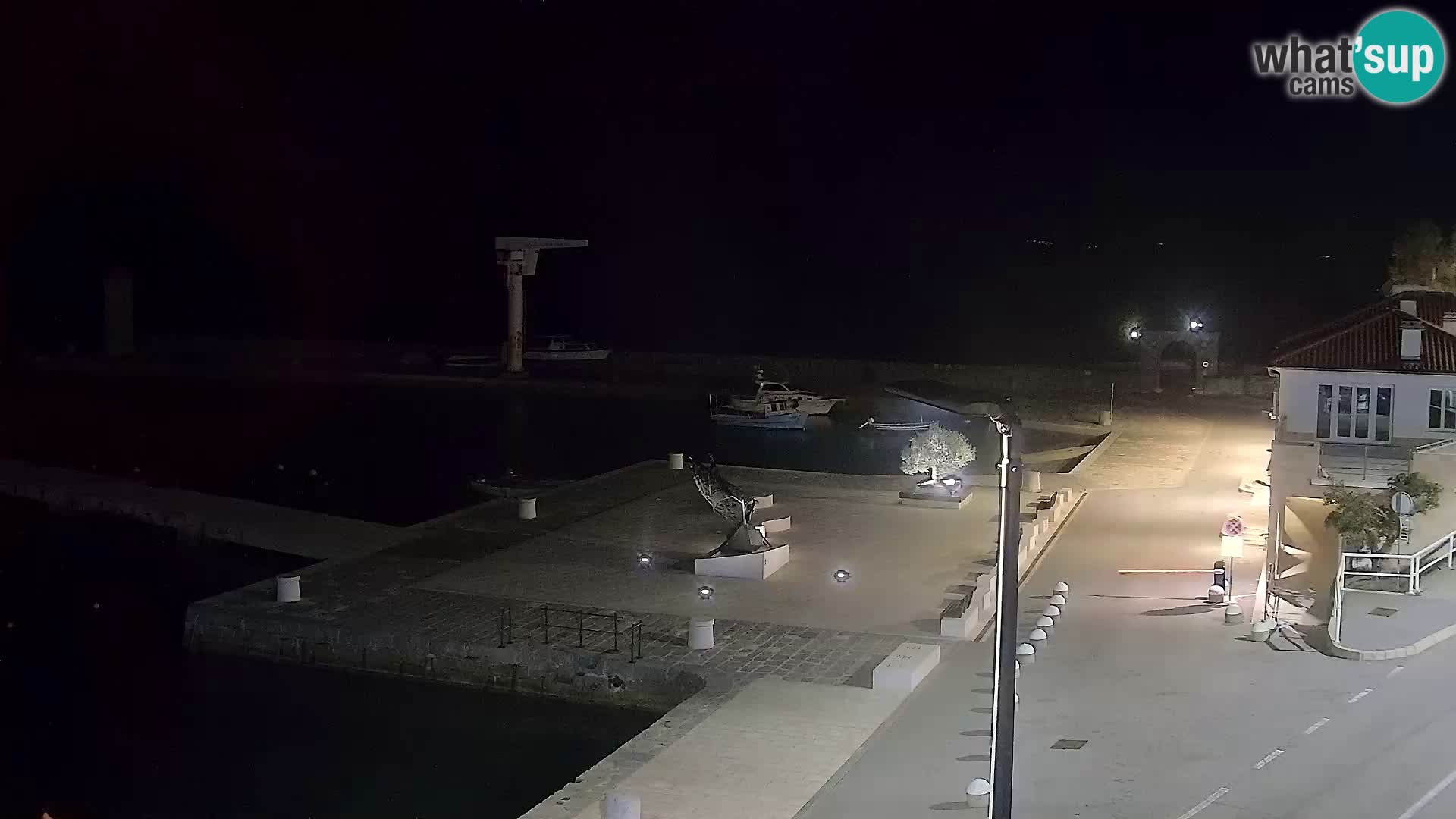 Senj Webcam – Panoramic view of Senj riva