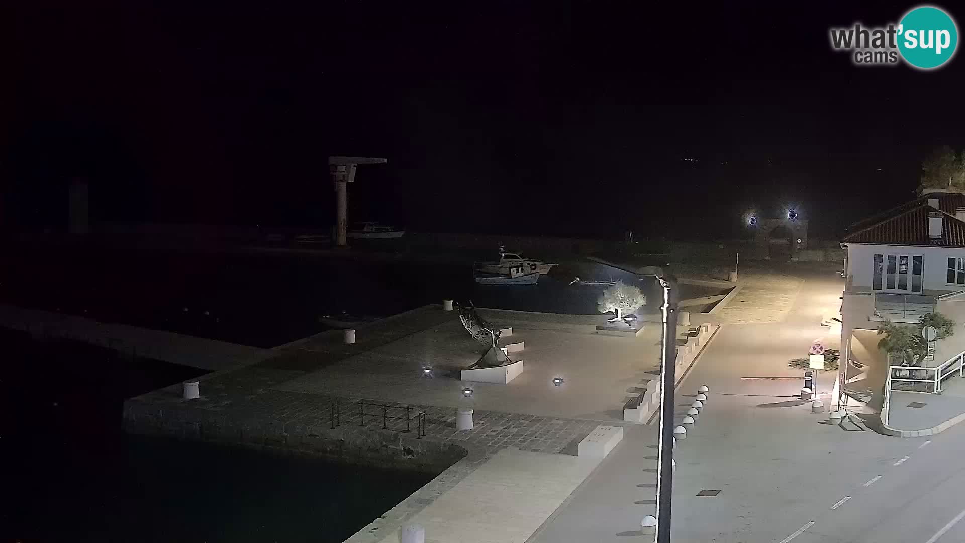 Senj Webcam – Panoramic view of Senj riva