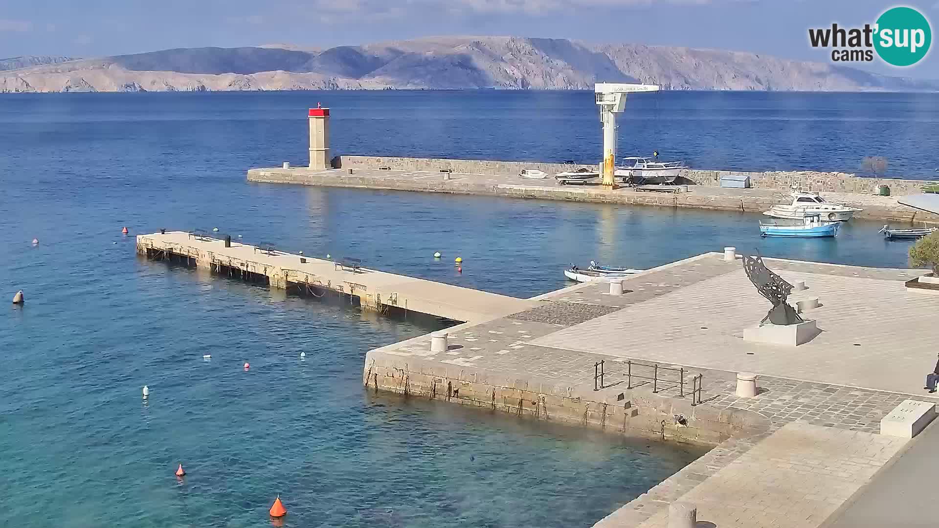 Senj Spletna kamera – pogled na obalo Senja