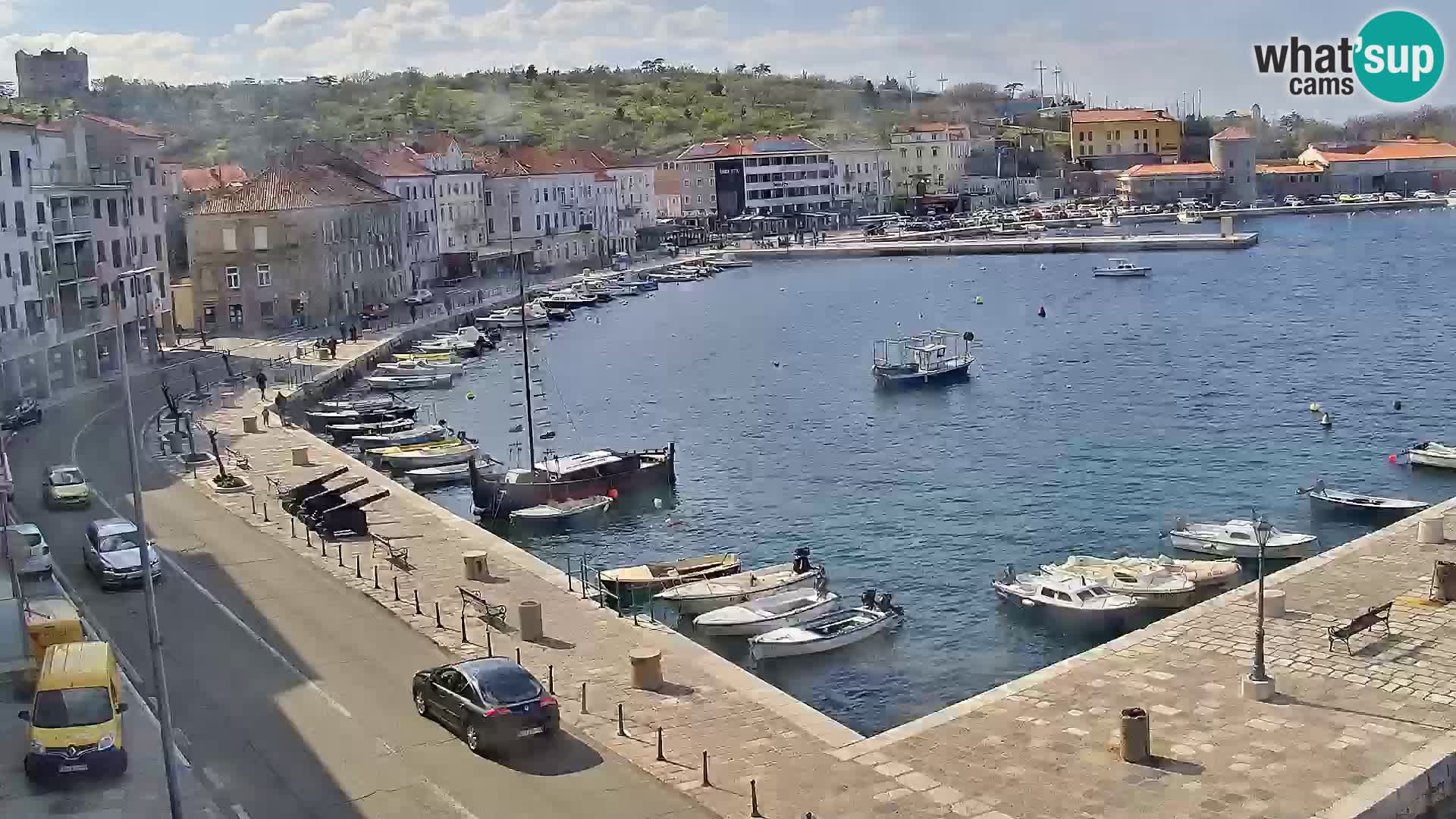 Senj Spletna kamera – pogled na obalo Senja